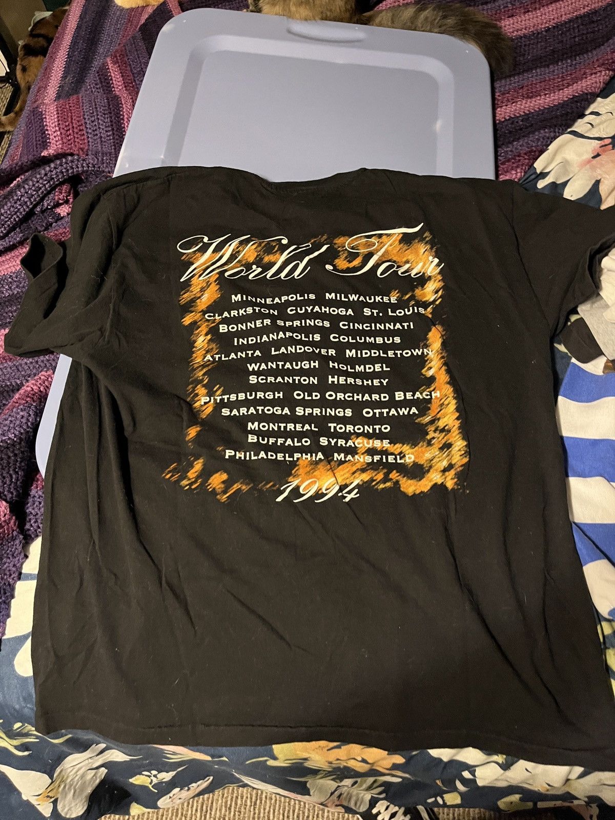Vintage Vintage Michael Bolton Tour Shirt Size US XL / EU 56 / 4 - 4 Thumbnail