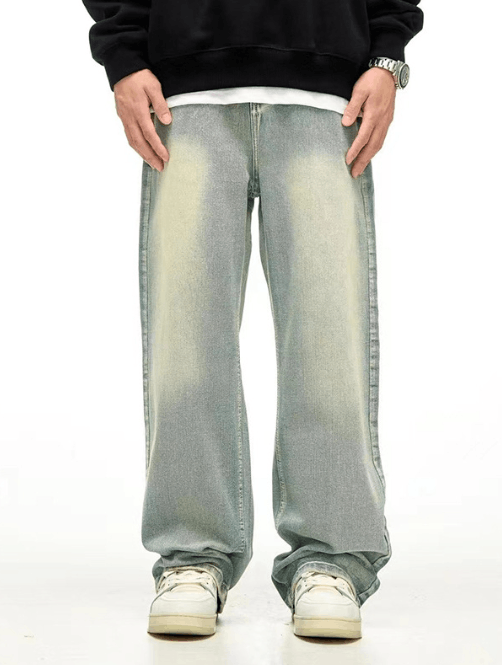 Japanese Brand Vintage washed light blue loose casual fashion jeans y2k Size US 32 / EU 48 - 1 Thumbnail