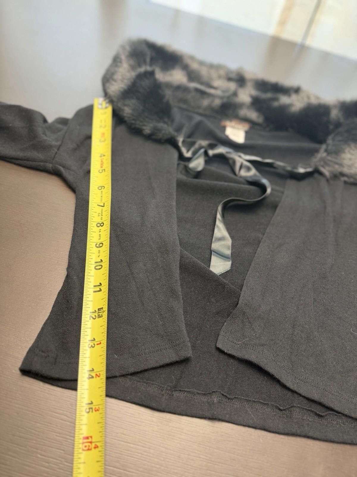 Other Y2K Celine by Champion Black Faux Fur Collar Large Size L / US 10 / IT 46 - 5 Thumbnail