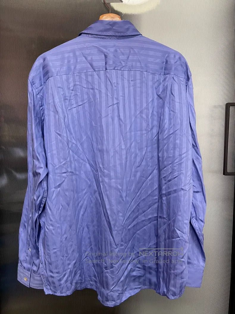 Acne Studios Acne Studios Buttoned Striped Shirt, Blue Size US S / EU 44-46 / 1 - 9 Thumbnail