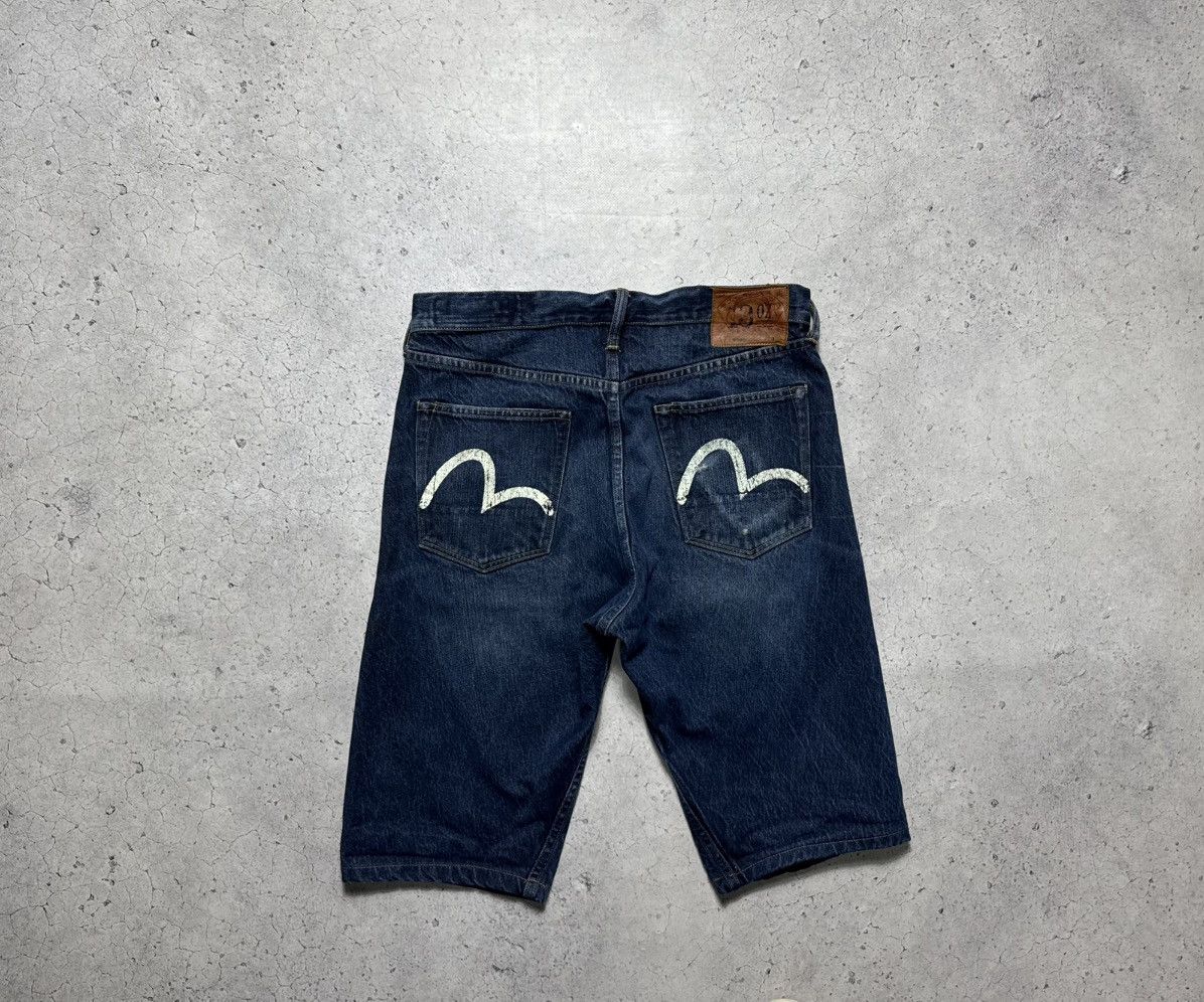 Evisu Evisu Denim Shorts Jeans Big Logo Size S Casual Size US 30 / EU 46 - 1 Thumbnail