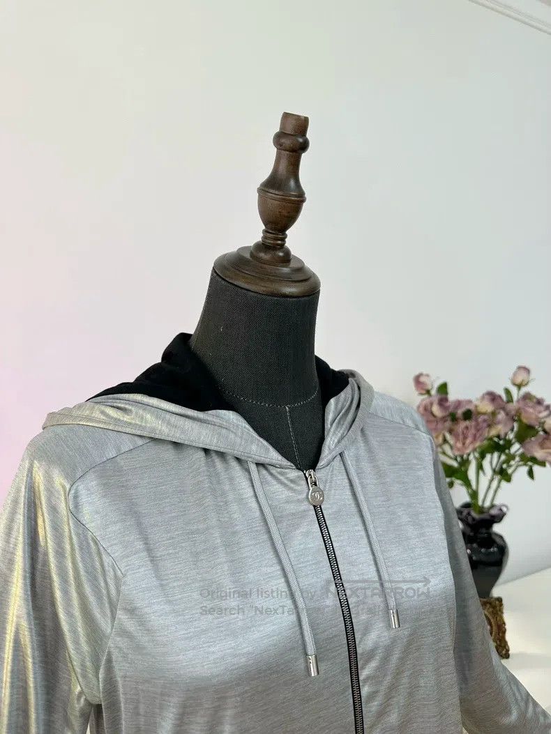 Chanel Chanel Thin silver jacket Size XS / US 0-2 / IT 36-38 - 5 Thumbnail
