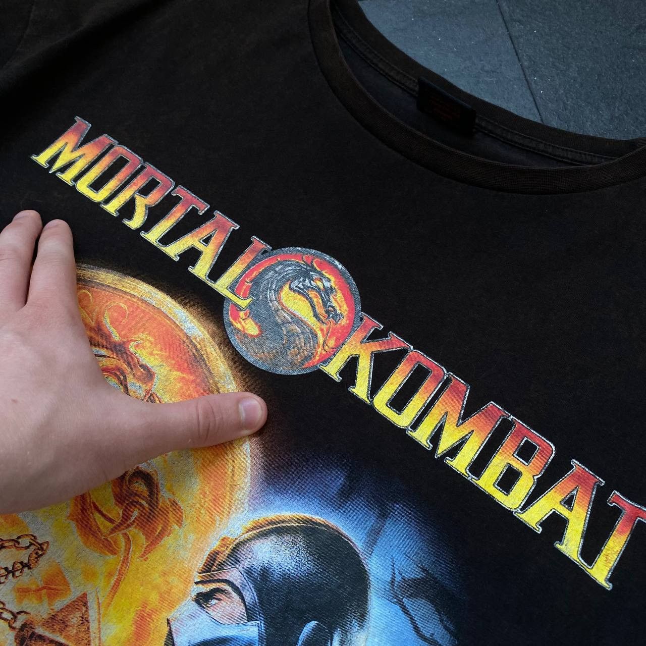 Vintage Vintage big logo mortal combat 3xl tee shirt Size US XXL / EU 58 / 5 - 3 Thumbnail