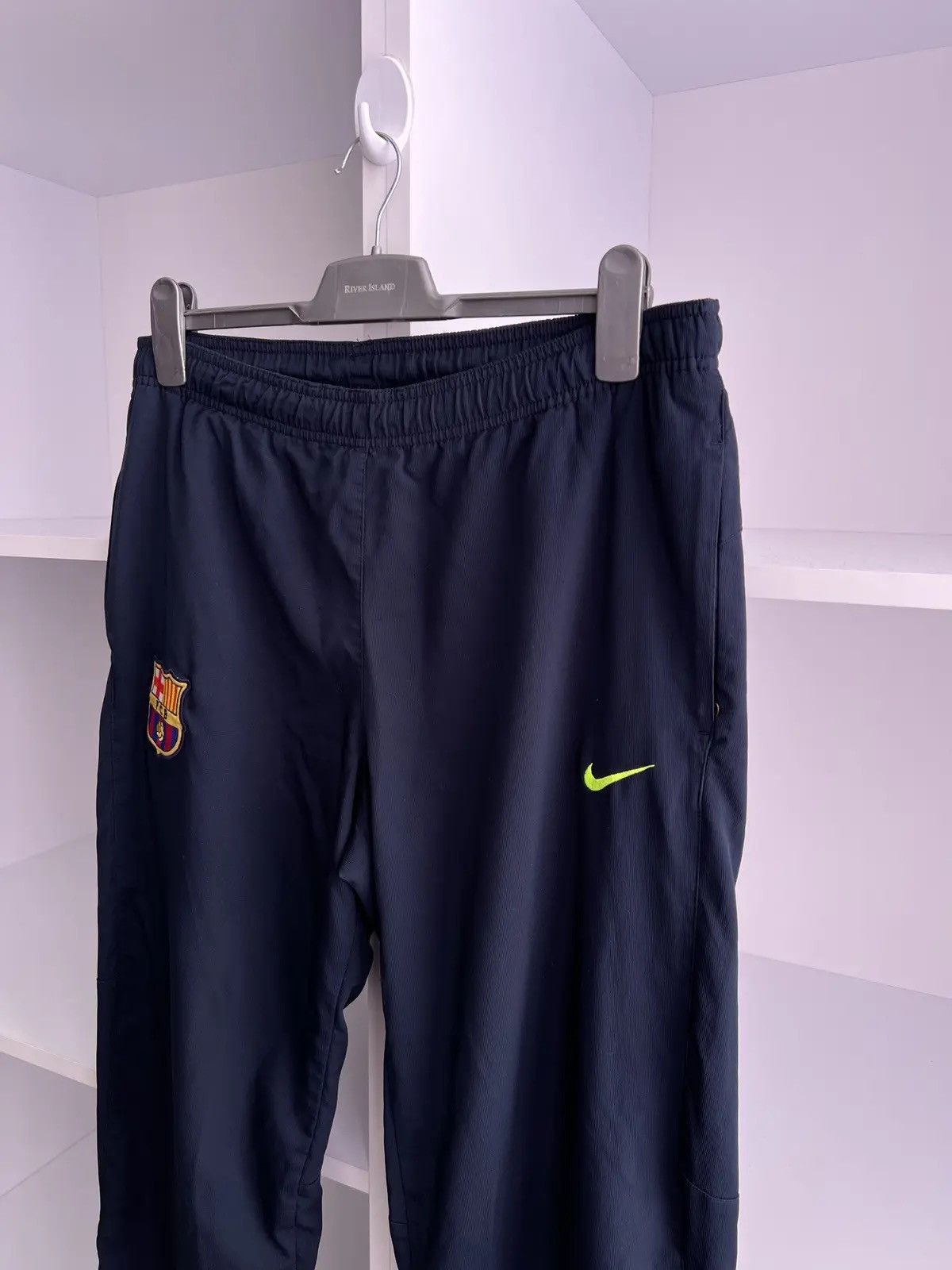 Nike × Vintage Nike Pants Vintage Nike FC Barcelona Track Pants Size US 33 - 5 Thumbnail