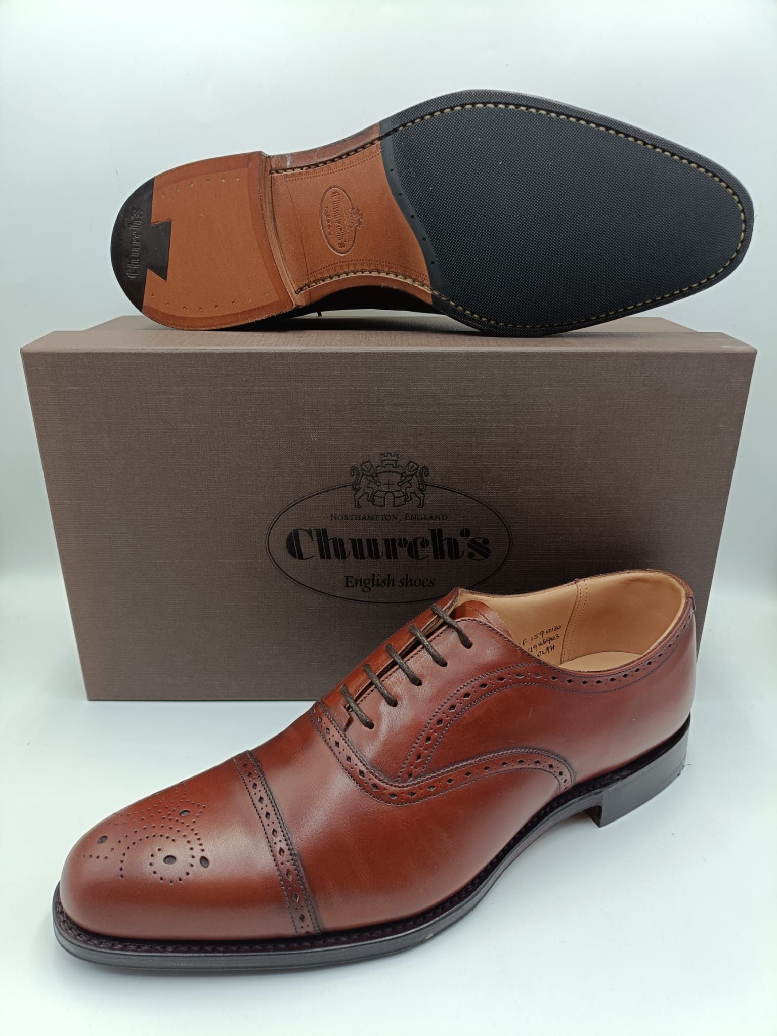 Church's Church’s Wheymouth Oxford color Brandy Size US 9 / EU 42 - 1 Thumbnail