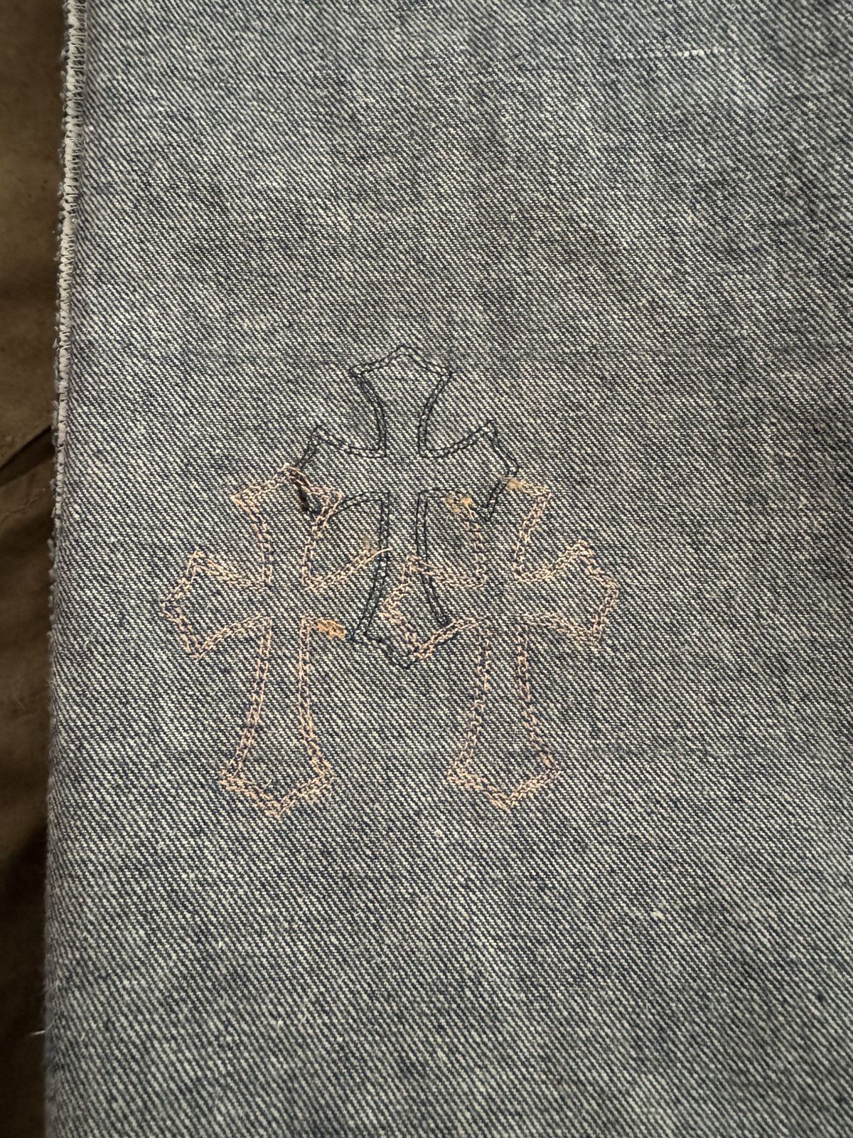 Chrome Hearts × Levi's Chrome Hearts Levi’s Cross Patch Jeans Size US 33 - 18 Thumbnail