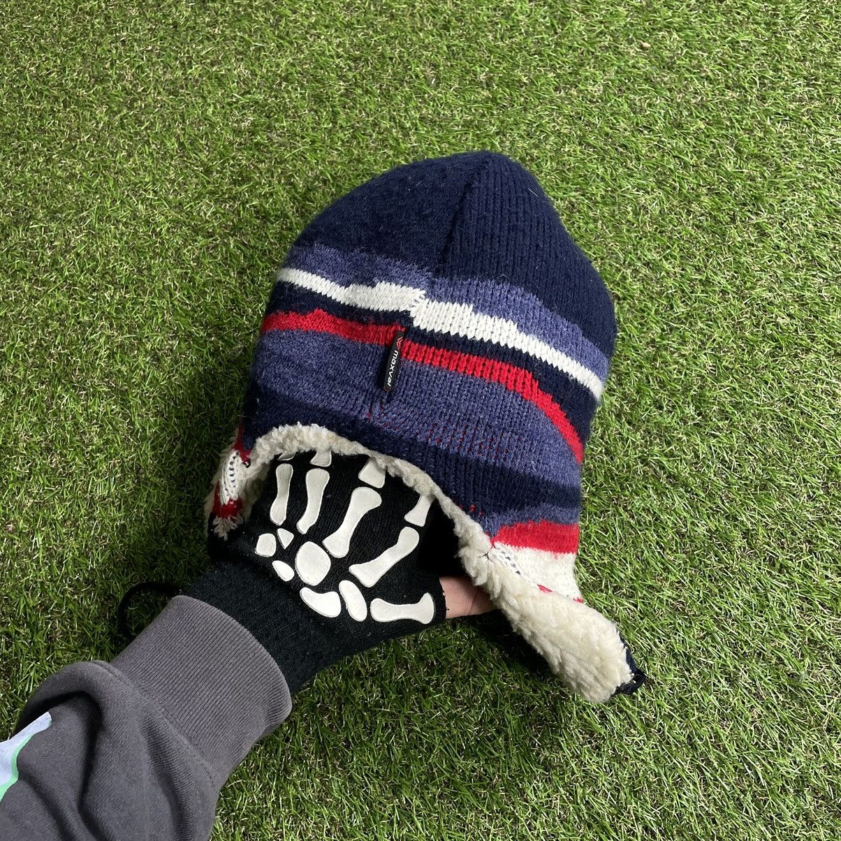 If Six Was Nine Vintage Y2K Furry Alt Fuzzy Beanie Ushanka Mohair Uzi Vert Size ONE SIZE - 3 Thumbnail