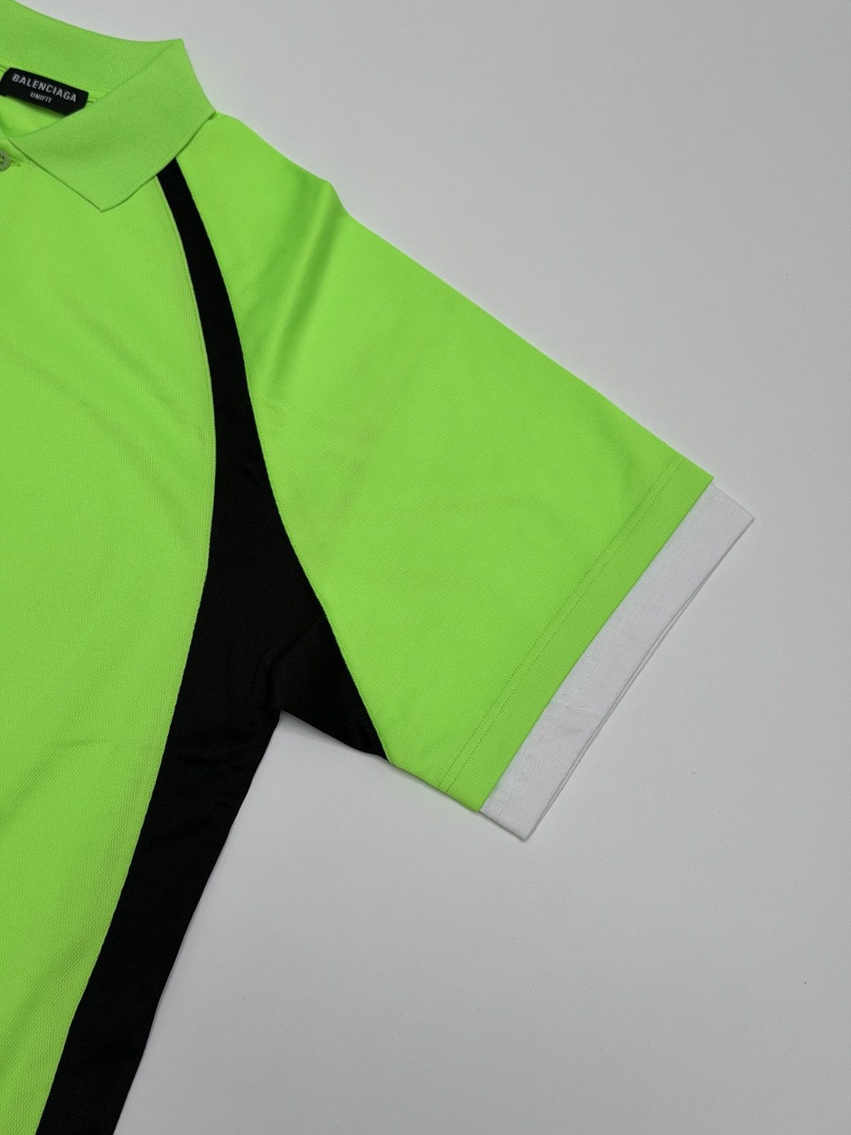 Balenciaga Balenciaga Sporty B Hybrid Polo Jersey Tee Shirt Size US S / EU 44-46 / 1 - 5 Thumbnail