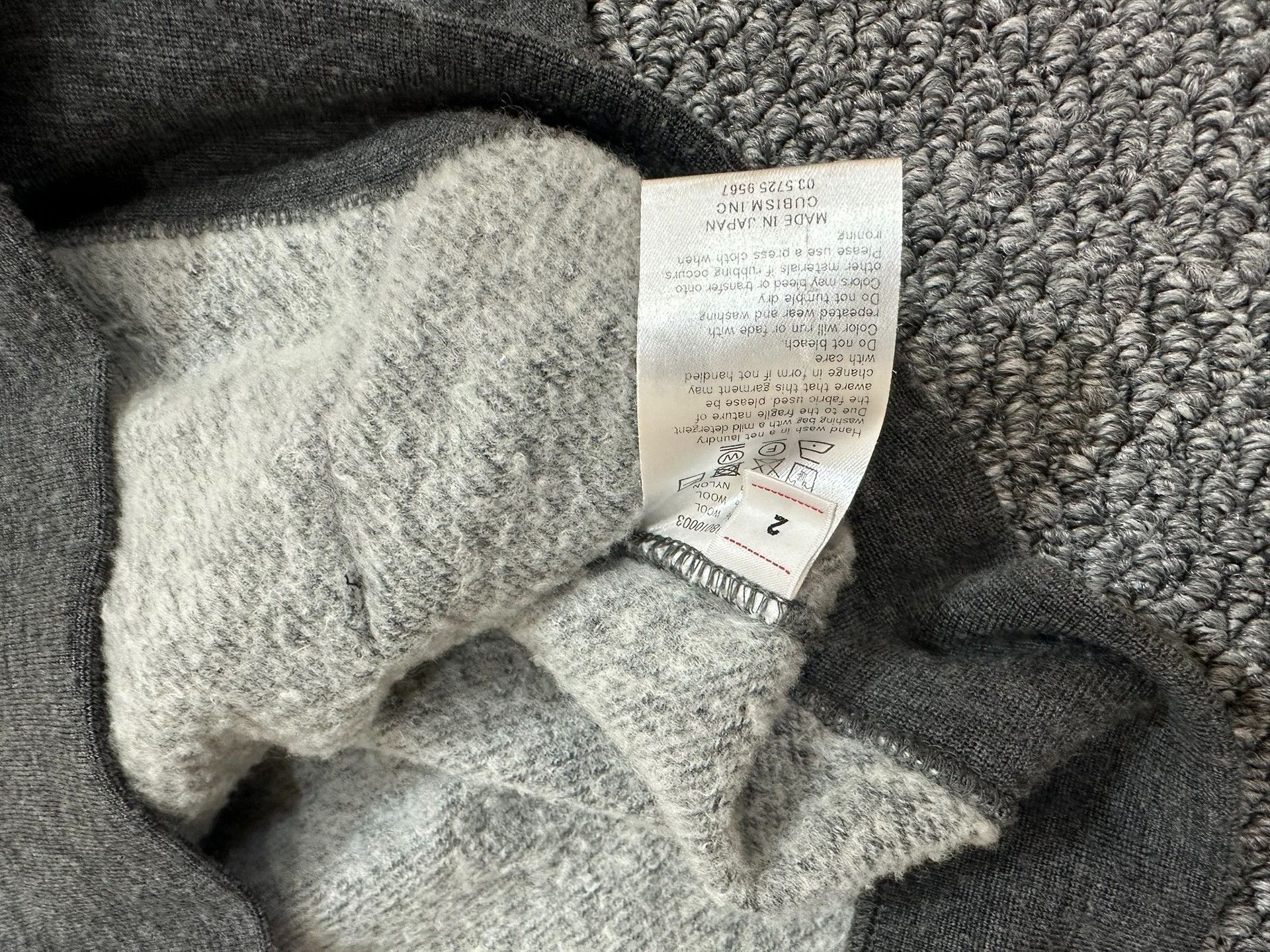 Visvim visvim Sport Line Wool Hoodie Size US M / EU 48-50 / 2 - 4 Thumbnail