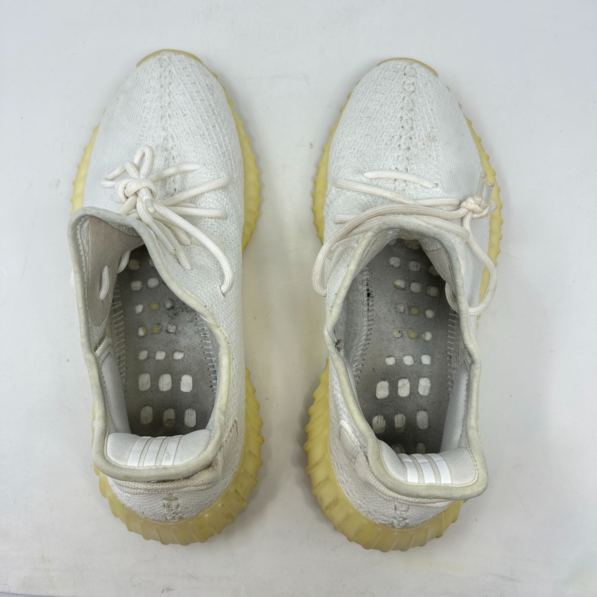 Adidas Adidas Yeezy Boost 350 V2 Cream Triple White Men's 11.5 Size US 11.5 / EU 44-45 - 8 Thumbnail