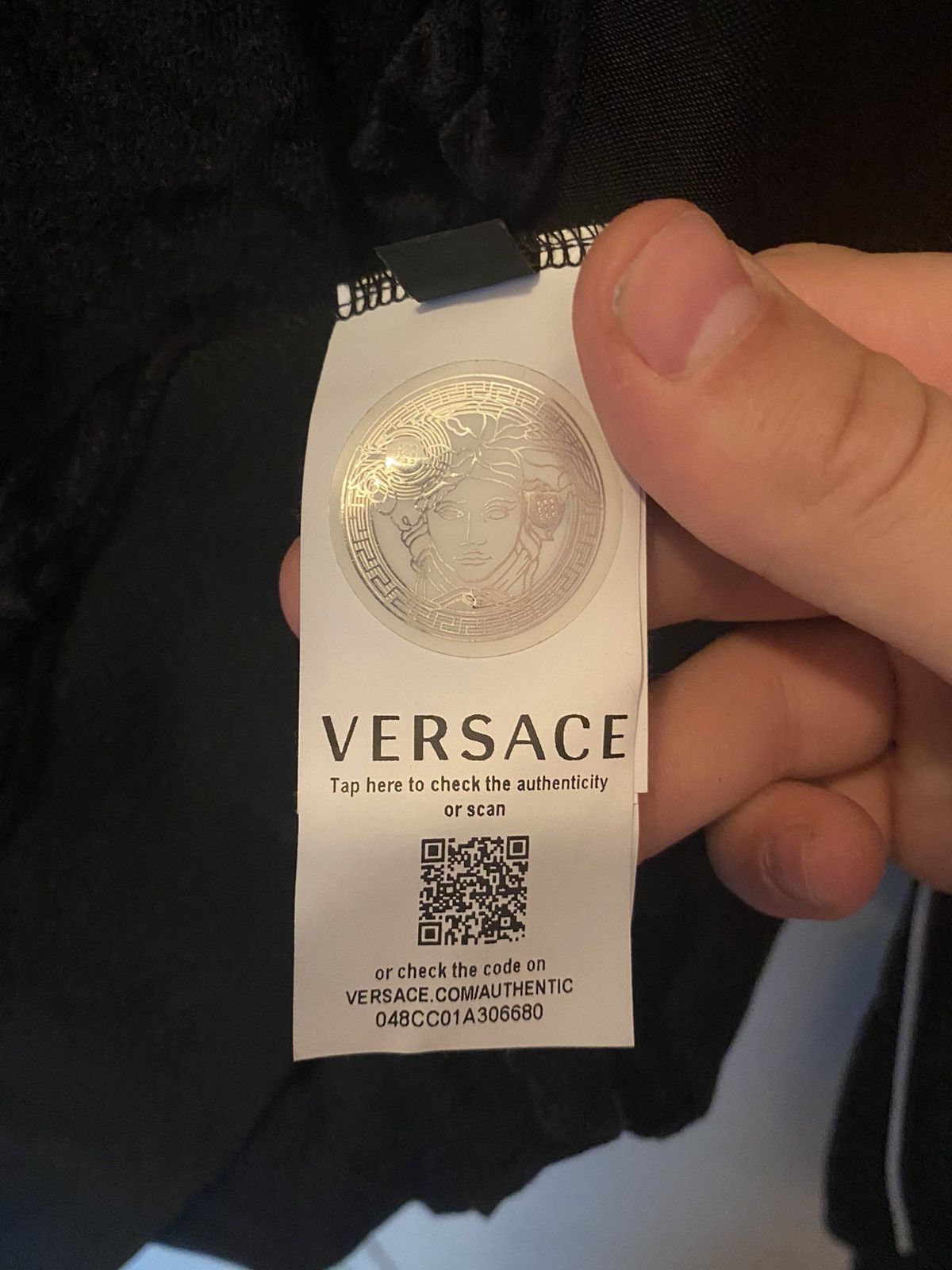 Versace Versace Medusa taped sleeve velour track jacket Size US XS / EU 42 / 0 - 6 Thumbnail