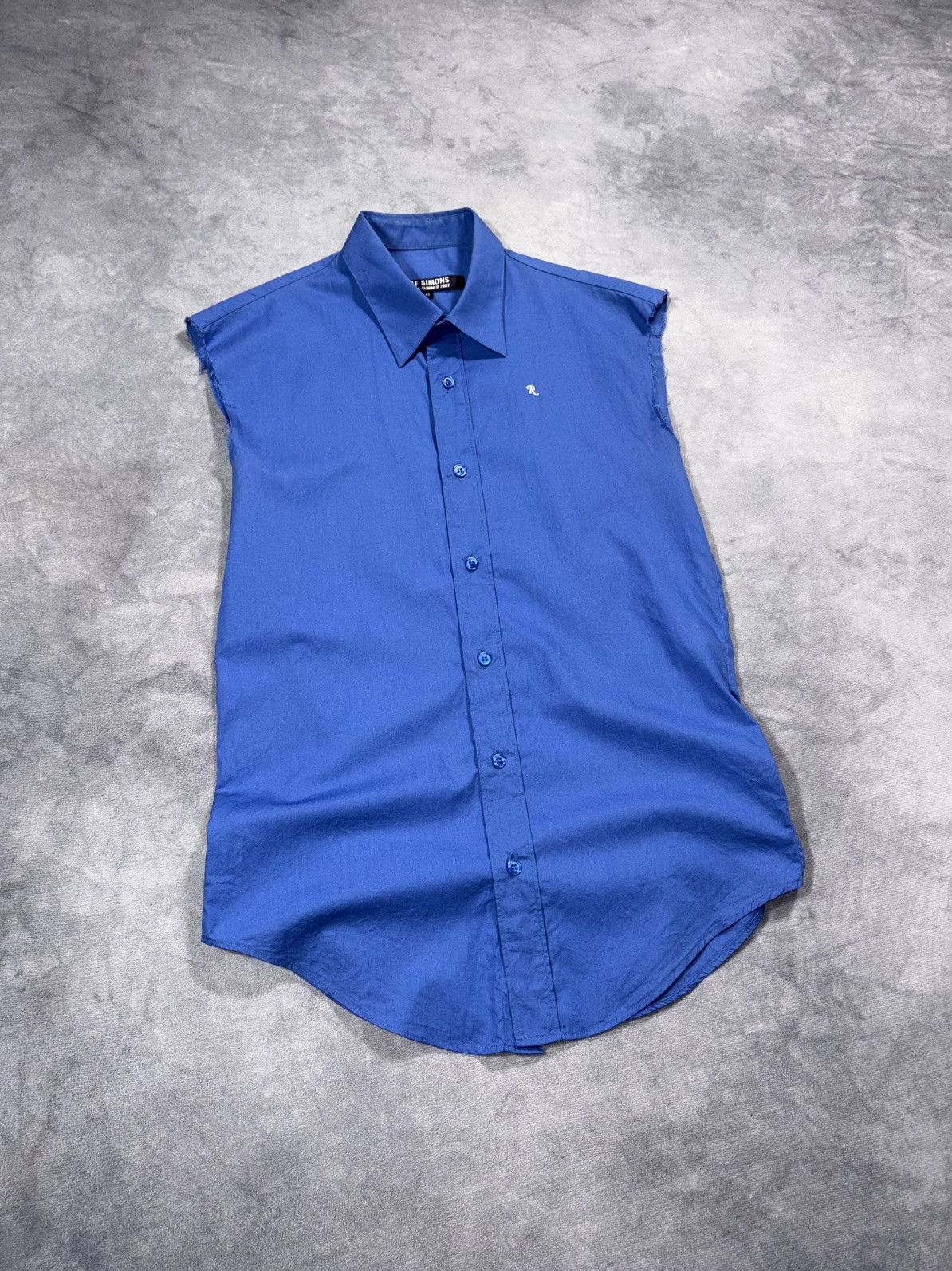 Raf Simons Raf Simons Aw07/08 Archive Distressed Sleveless Shirt Size US M / EU 48-50 / 2 - 2 Thumbnail
