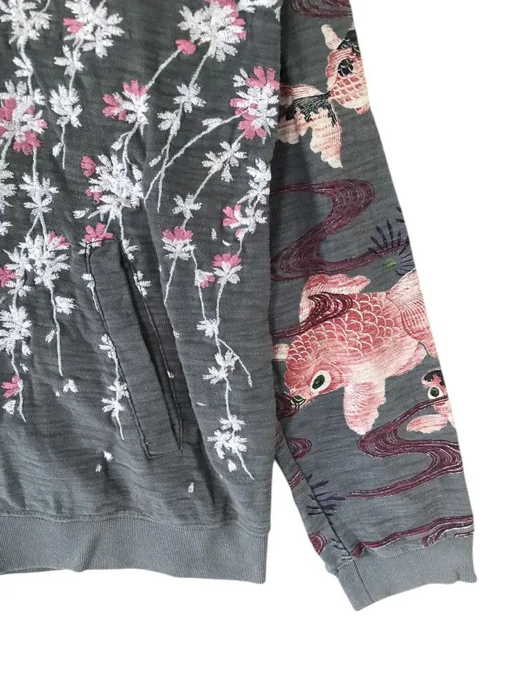 Japanese Brand Vintage Japanese Clasic Script Sukajan Sweaters Size US M / EU 48-50 / 2 - 6 Thumbnail
