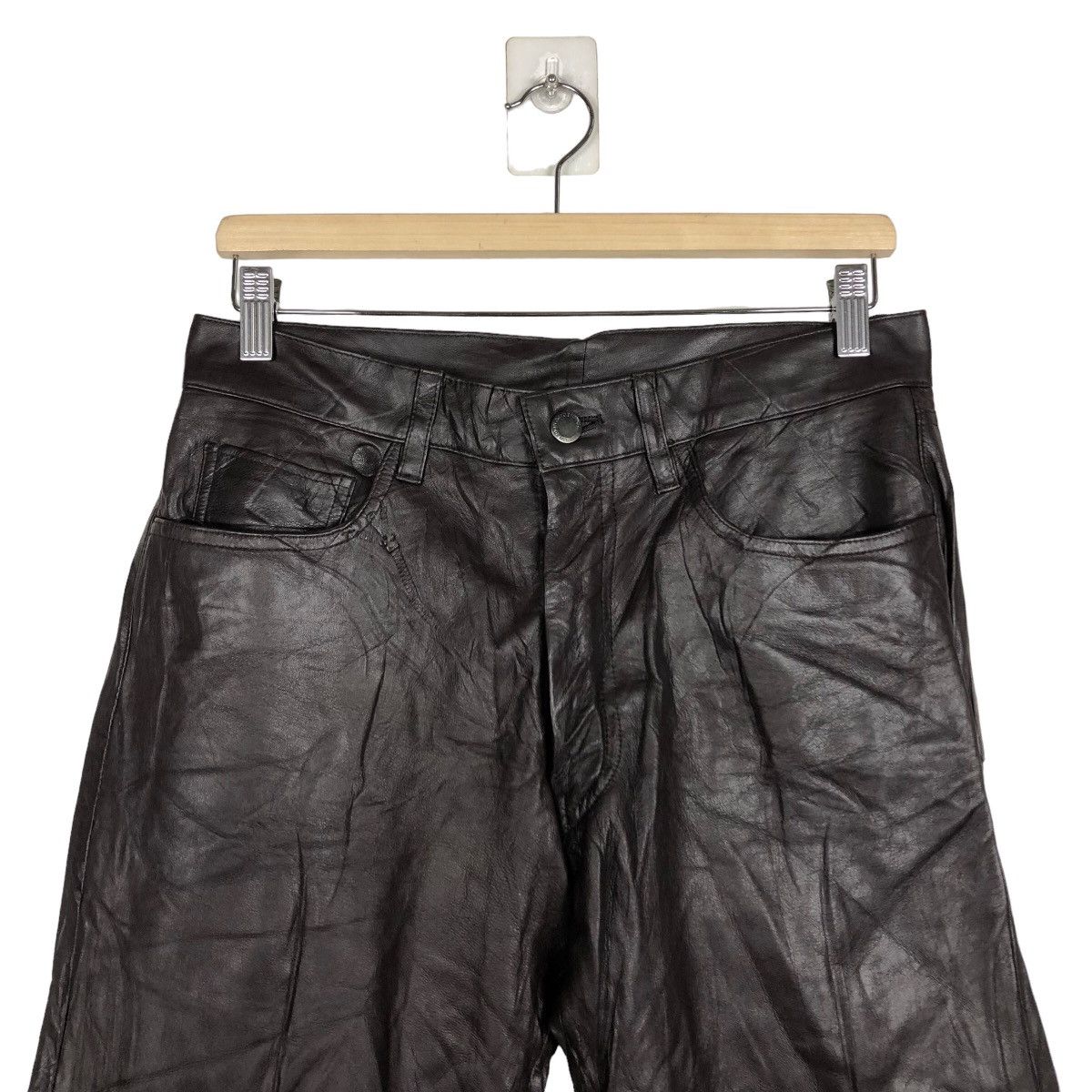 Comme Ca Ism ☄️Genuine Leather Pants Riot Riot Comme Ca Ism Japan Size US 30 / EU 46 - 3 Thumbnail