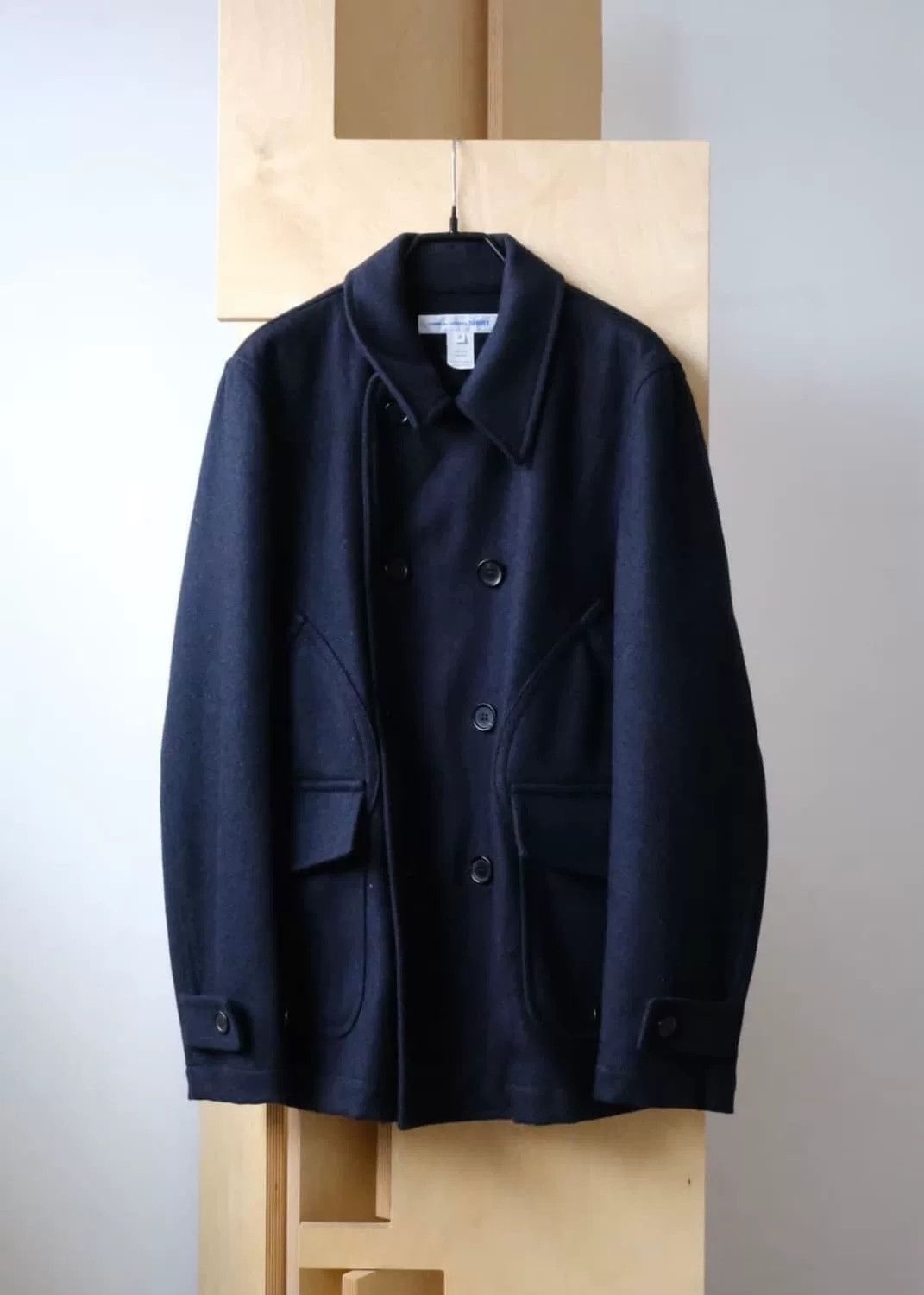 Comme des Garcons Comme des Garcons Vintage Wool Coat Size US M / EU 48-50 / 2 - 1 Thumbnail