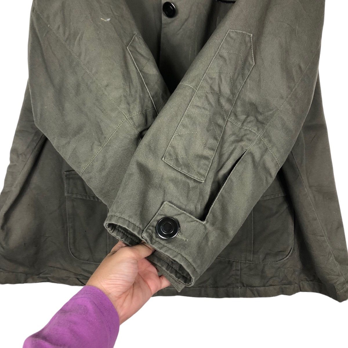 Japanese Brand 🔥Vintage Chore Inspector Jacket ActiveWear Military Size US L / EU 52-54 / 3 - 16 Thumbnail
