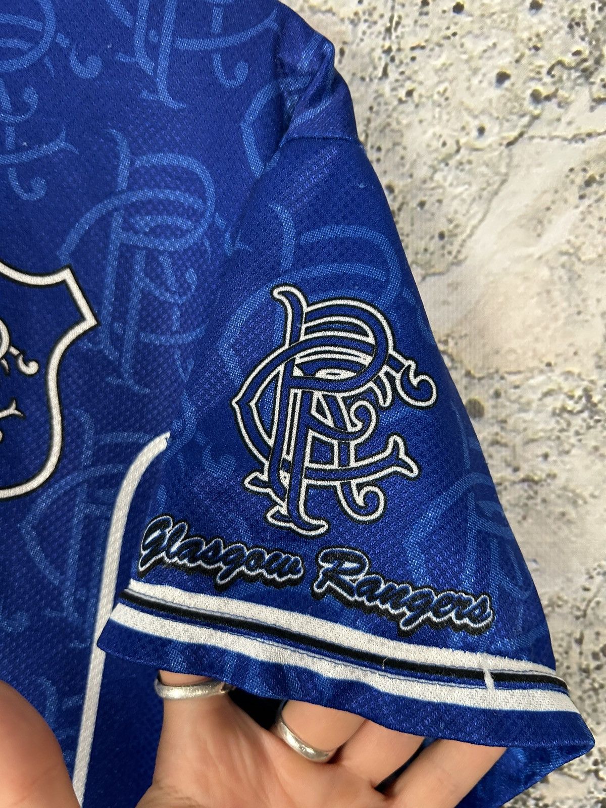 Vintage Vintage Glasgow Rangers 90s Fan Football Soccer Jersey Size US M / EU 48-50 / 2 - 5 Thumbnail