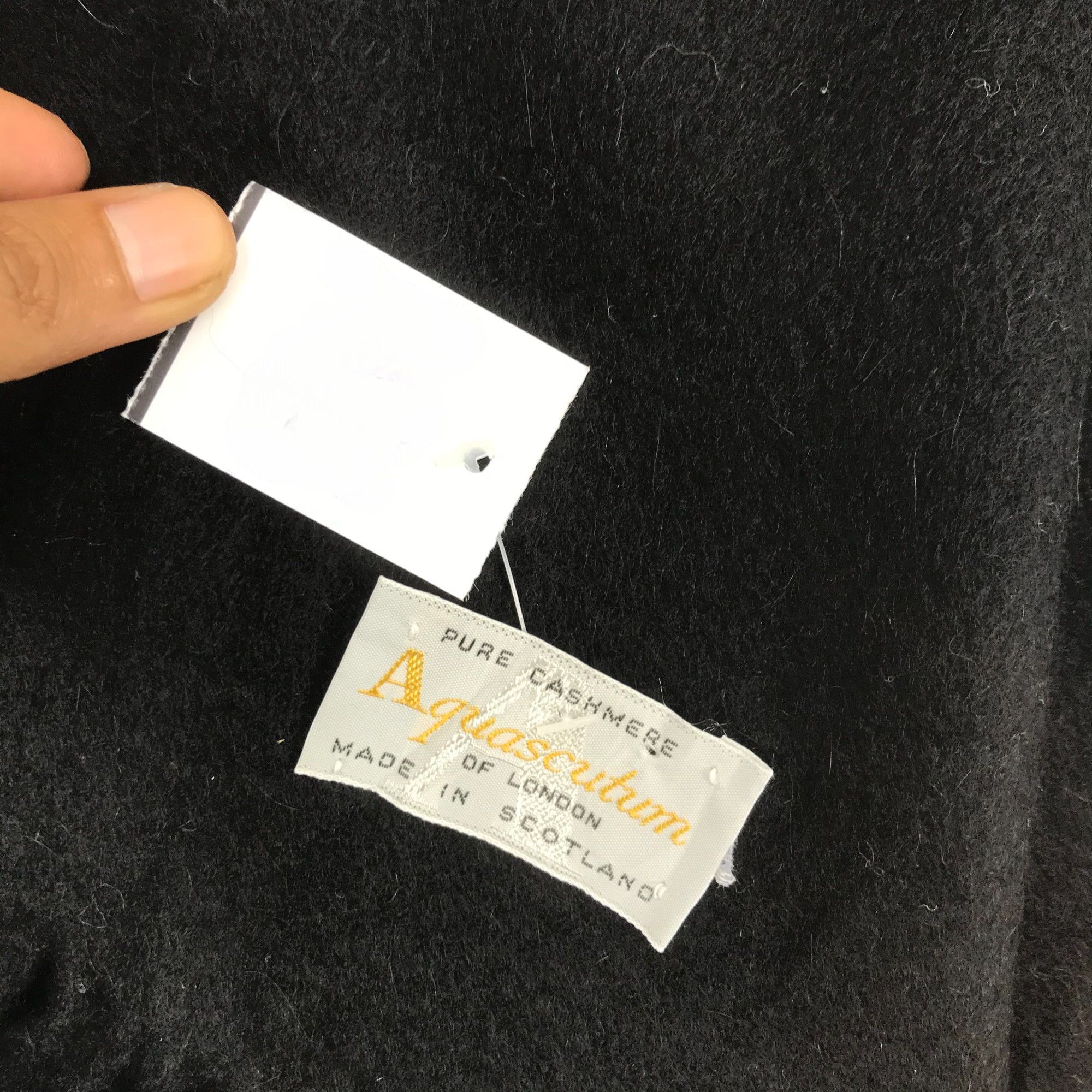 Aquascutum Vintage Aquascutum Scarf Muffler Wool Cashmere Scarves Size ONE SIZE - 4 Thumbnail