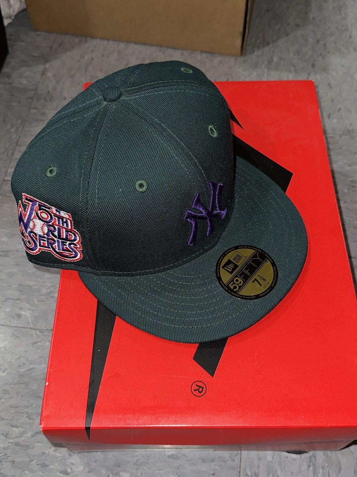 New Era Yankee new era fitted sz 7 3/8 Size ONE SIZE - 1 Thumbnail