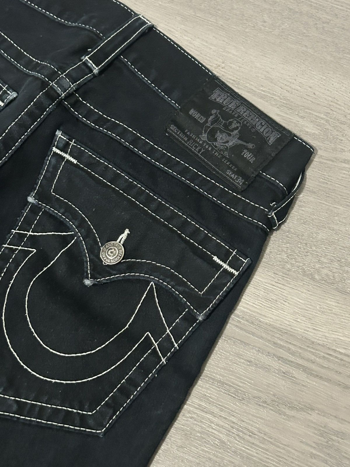 True Religion Black true religion jeans Size US 29 - 3 Thumbnail