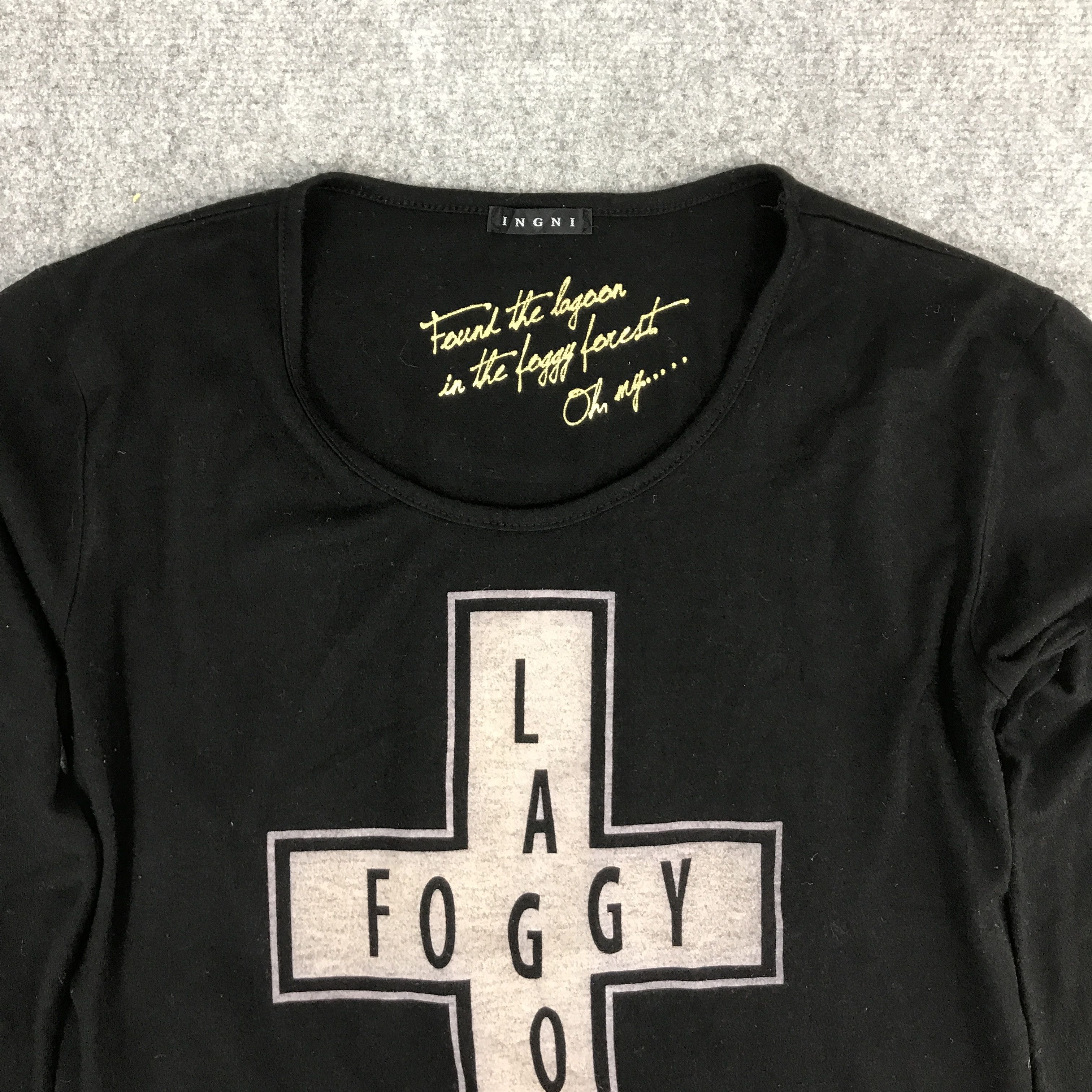 Japanese Brand PUNK STYLE JAPAN LA FOGGYOON IF SIX WAS NINE TSHIRTS Size US M / EU 48-50 / 2 - 3 Thumbnail