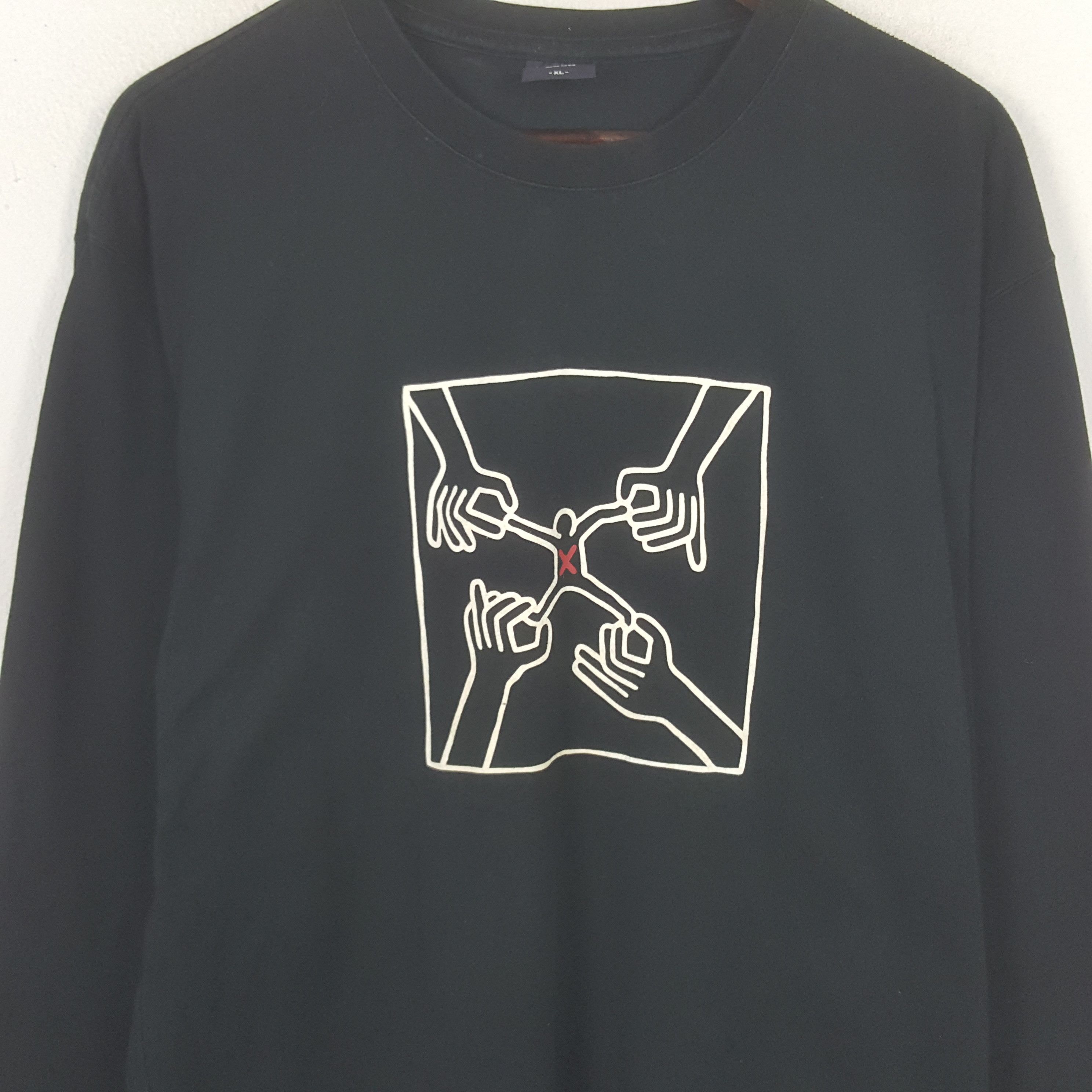 Keith Haring Vintage Keith Haring x Uniqlo Long Sleve T-shirt Size US XL / EU 56 / 4 - 2 Thumbnail