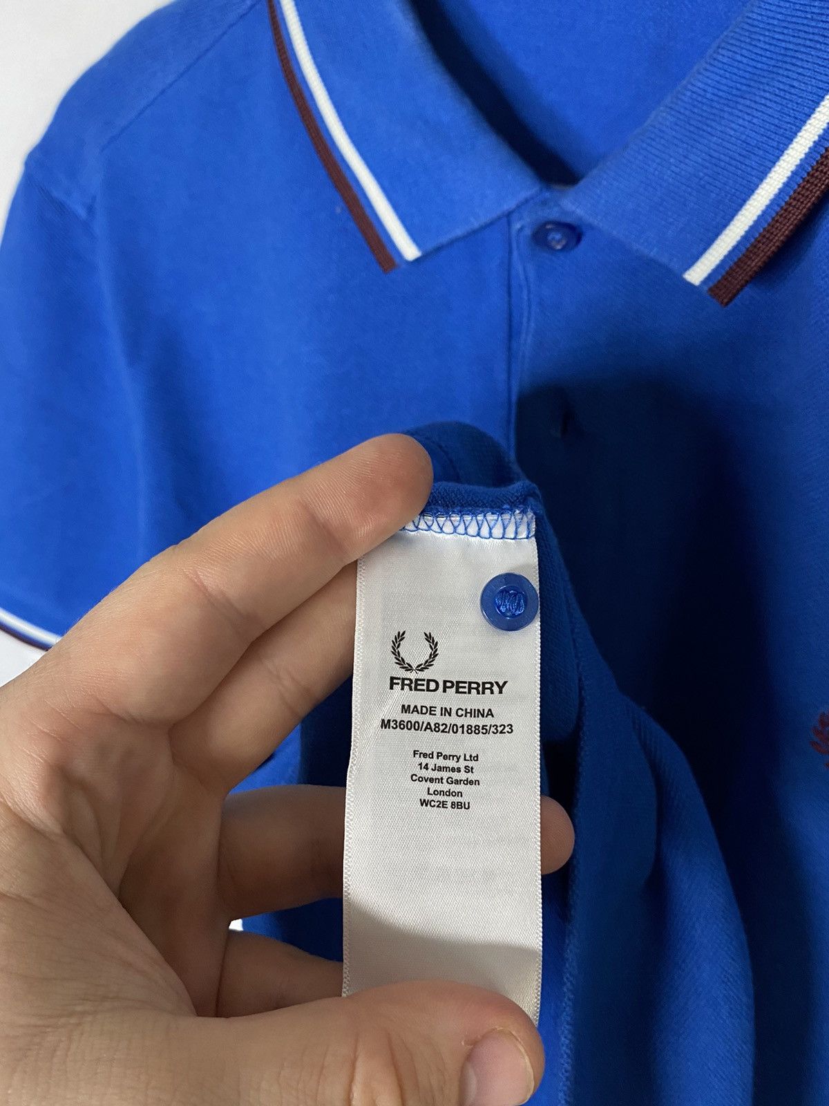 Fred Perry × Vintage 🔥Vintage Fred Perry Polo Shirt Short Sleeve Hype🔥 Size US L / EU 52-54 / 3 - 8 Thumbnail