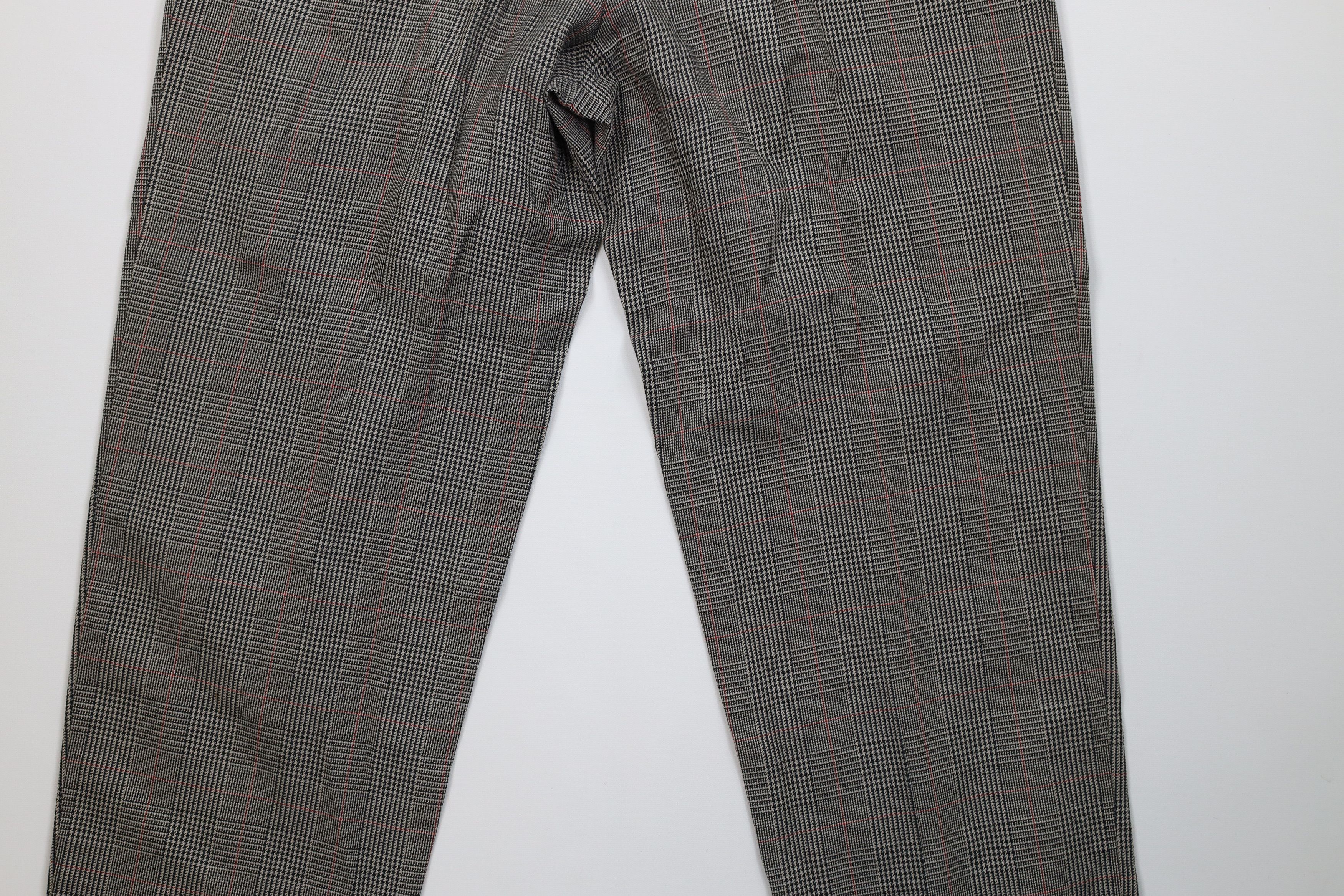 Tommy Hilfiger Vintage 90s Tommy Hilfiger Wide Leg Chino Pants Houndstooth Size US 34 / EU 50 - 13 Thumbnail