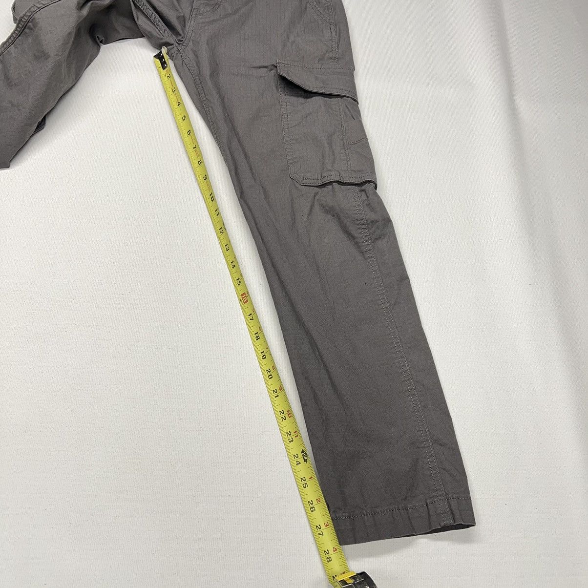 Levi's Levis Cargo Pants Grey Ripstop Straight Tactical Y2K Size US 29 - 22 Thumbnail