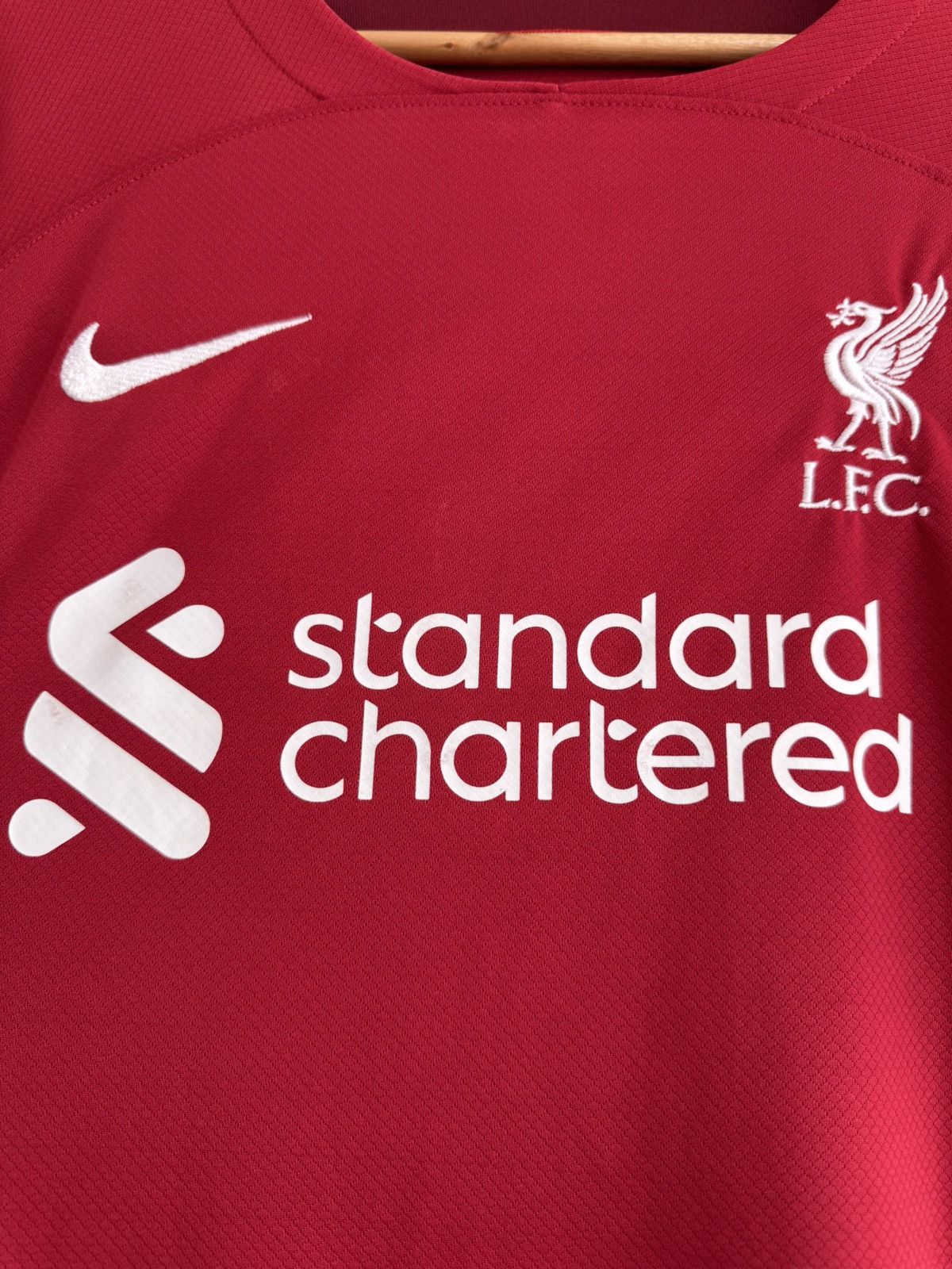 Nike Luis Diaz #23 Liverpool 2022-2023 Home Soccer Jersey Kit Size US XXL / EU 58 / 5 - 8 Thumbnail