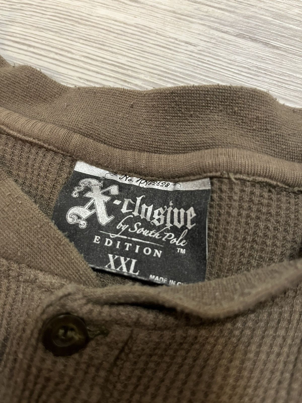 Southpole Vintage SouthPole X-Clusive Long Sleeve Shirt - Y2k Style Size US XXL / EU 58 / 5 - 2 Thumbnail
