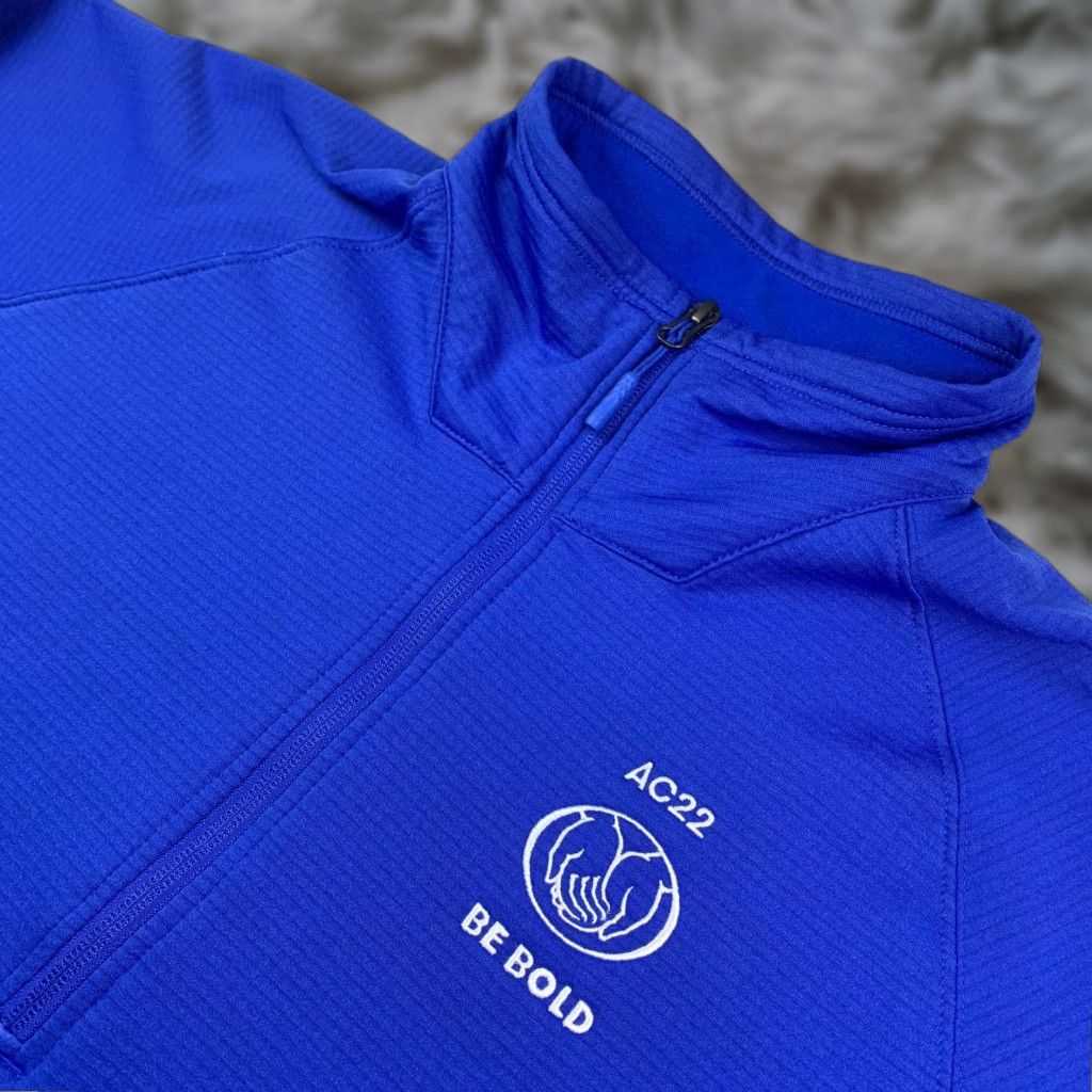 The North Face The North Face Men's Pullover 1/4 Zip Thermal Lined Blue Large Size US L / EU 52-54 / 3 - 1 Thumbnail