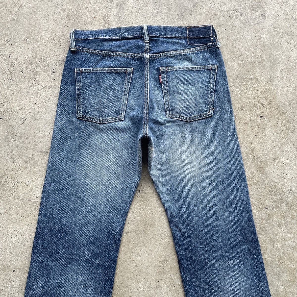 Denime W32💥 Vintage Denime Japan Faded Selvedge Jeans Pants Denim Size US 32 / EU 48 - 11 Thumbnail