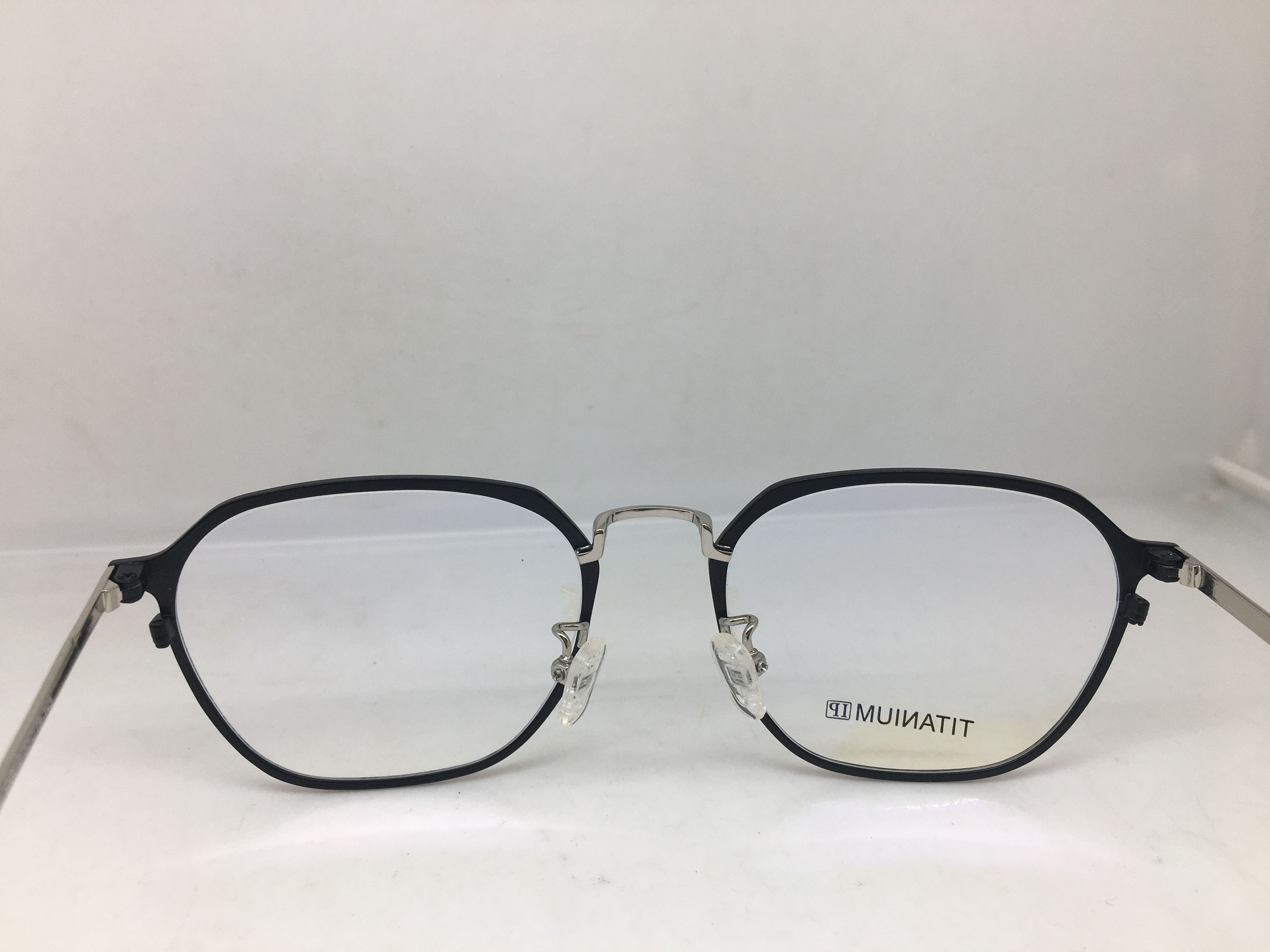Other Black Silver Titanium Eyeglasses Frame Size ONE SIZE - 4 Thumbnail