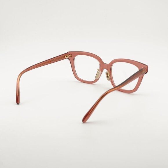 Loewe Loewe LW50083F 072 Eyeglasses Shiny Pink 51mm Square Frame Size ONE SIZE - 9 Thumbnail