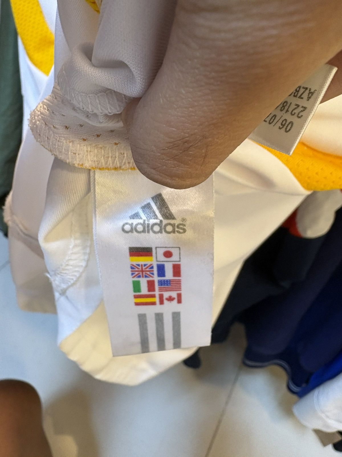 Adidas 2007 LA Galaxy Home Kit BECKHAM 23 Size US L / EU 52-54 / 3 - 7 Thumbnail