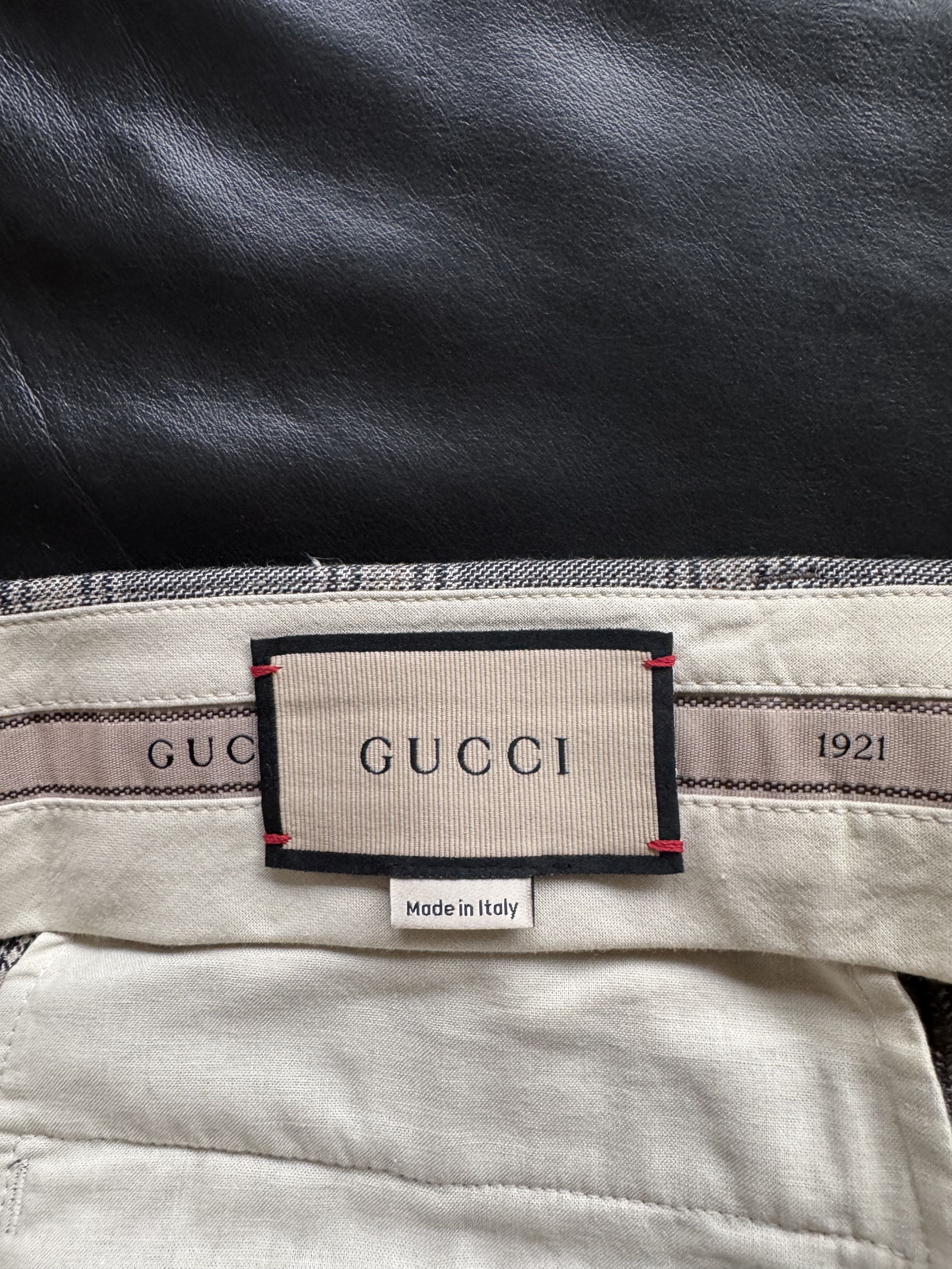 Gucci Prince of Wales Linen Short Size US 30 / EU 46 - 12 Thumbnail