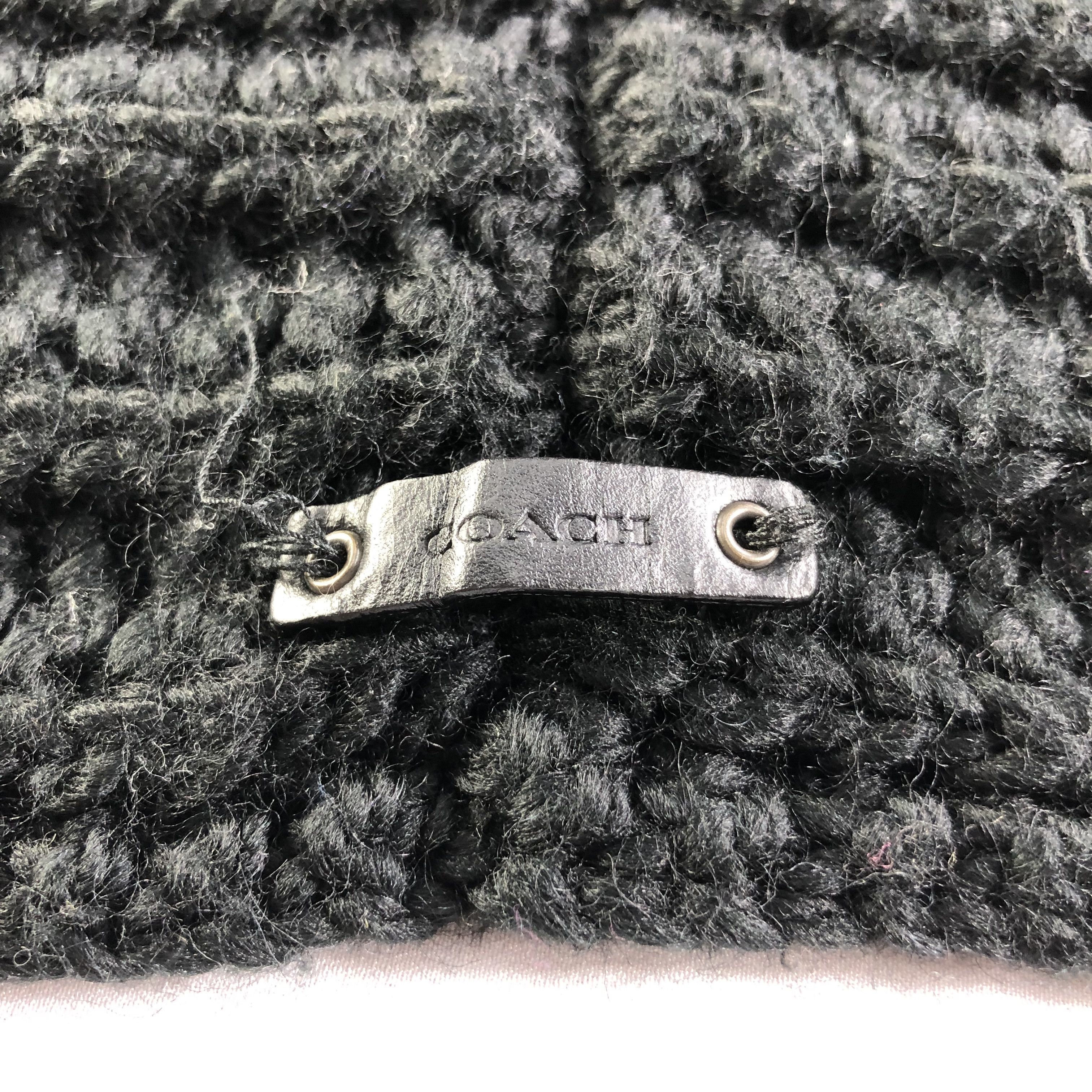 Coach Coach Knit Neck Gaiter Scarf Muffler Neckwear V2272 Size ONE SIZE - 3 Thumbnail