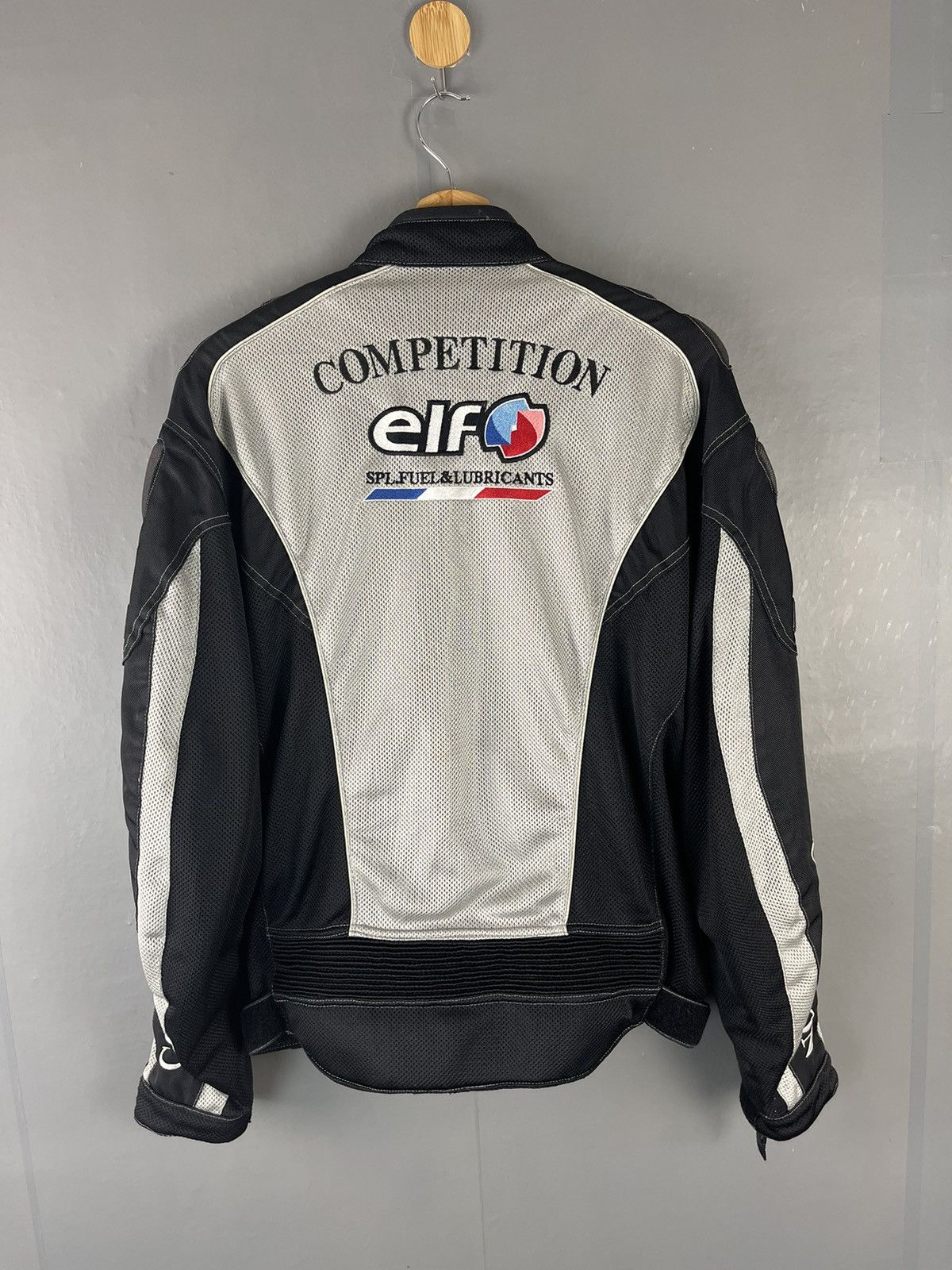 Sports Specialties VINTAGE ELF LUBRICANTS MOTOR SPORT RACING PADED JACKET Size US M / EU 48-50 / 2 - 9 Thumbnail