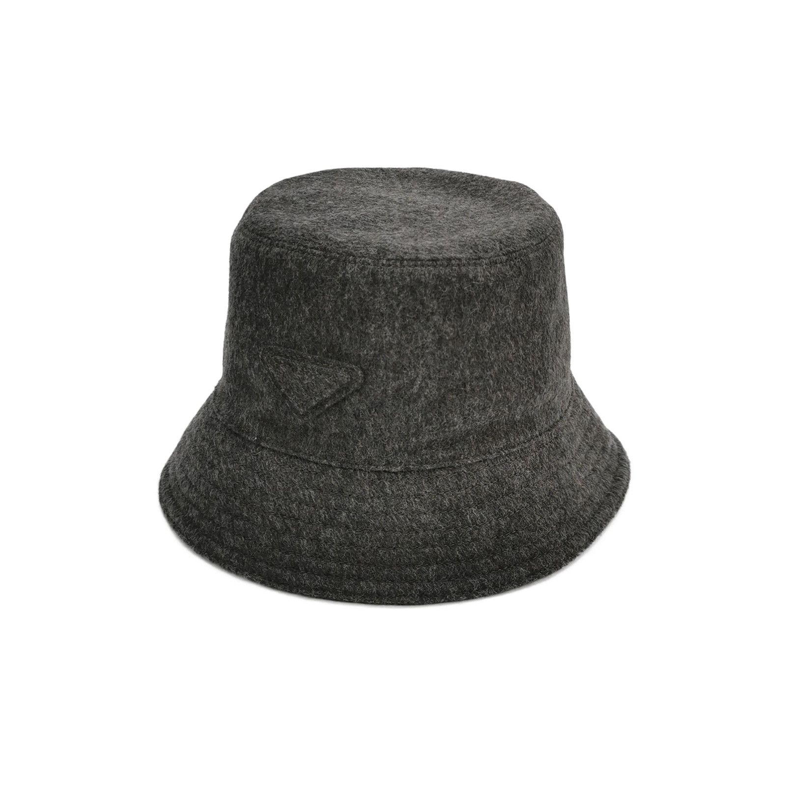 Prada Prada Loden Wool Bucket Hat Size S Size ONE SIZE - 1 Thumbnail