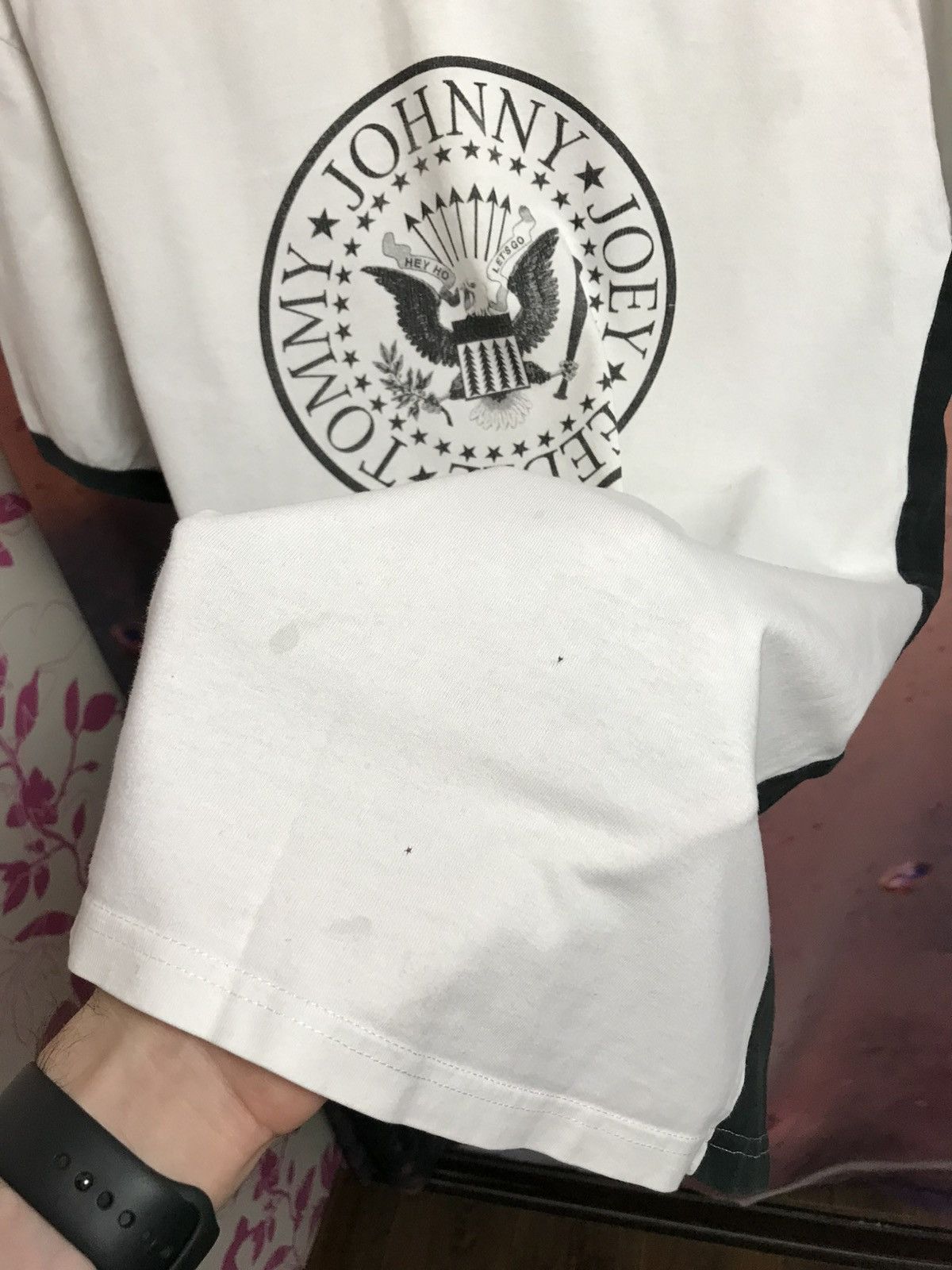 Band Tees × Vintage Vintage Ramones band rock tee Size US L / EU 52-54 / 3 - 6 Thumbnail