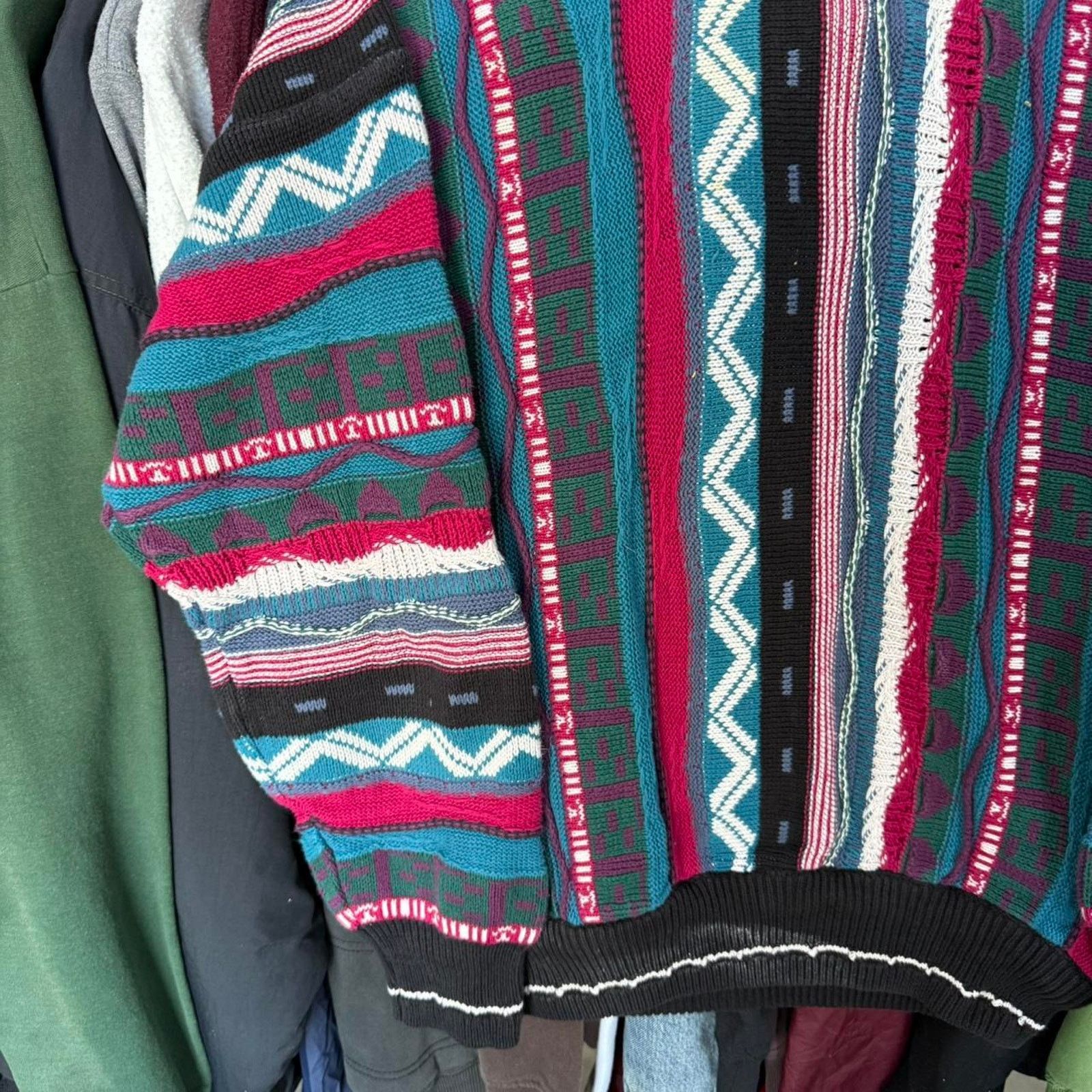 Cotton Traders Vintage 90s Cotton Traders Coogi Style Sweater RARE Size US M / EU 48-50 / 2 - 4 Thumbnail