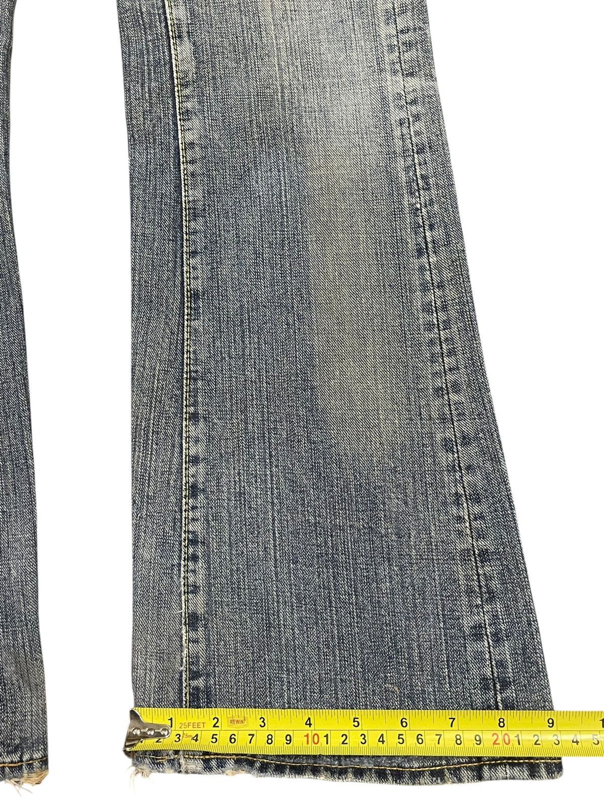 Big John Vintage Big John Blue Faded Wash Style Flare Jeans Size US 32 / EU 48 - 17 Thumbnail