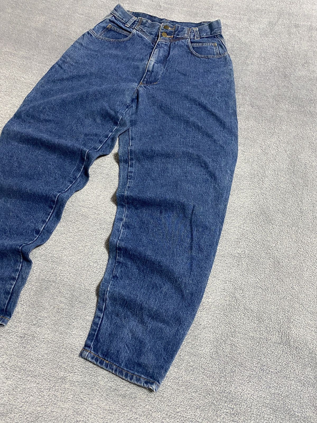 Fiorucci Vintage 90s Fiorucci Jeans High Rise Tapered denim Size US 31 - 3 Thumbnail