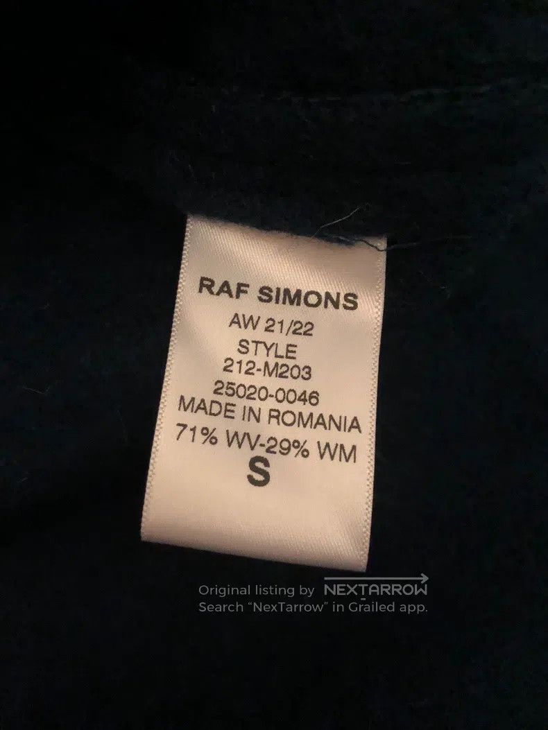 Raf Simons Raf Simons Oversized board-shaped woollen sweater Size US S / EU 44-46 / 1 - 4 Thumbnail