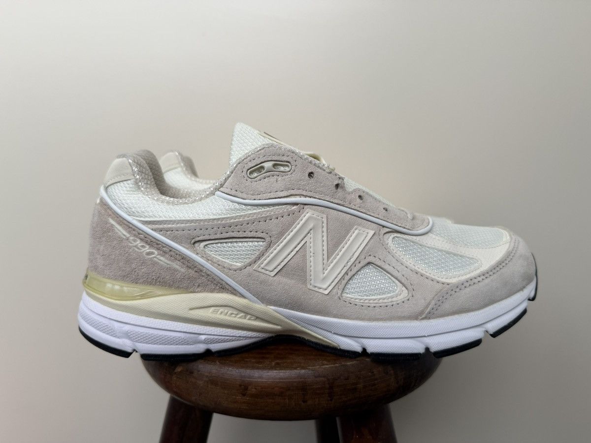 New Balance × Stussy Stussy x 990v4 Cream Size US 9.5 / EU 42-43 - 4 Thumbnail