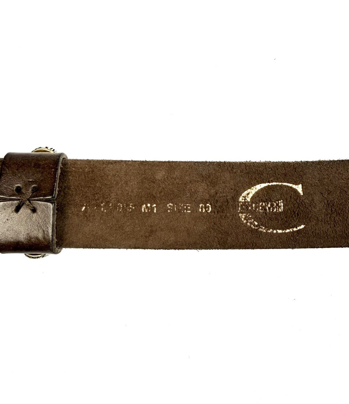 Just Cavalli Just Cavalli Roberto Cavalli Western Leather Belt Buckle Size 32 - 13 Thumbnail