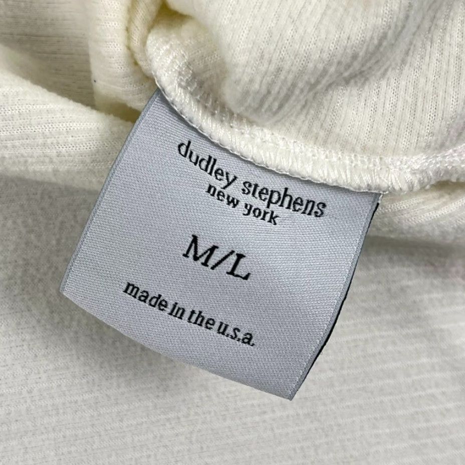 Vintage Dudley Stephens Poncho Sweater Womens Medium/Large Oversized Fleece Cream White Size M / US 6-8 / IT 42-44 - 3 Thumbnail