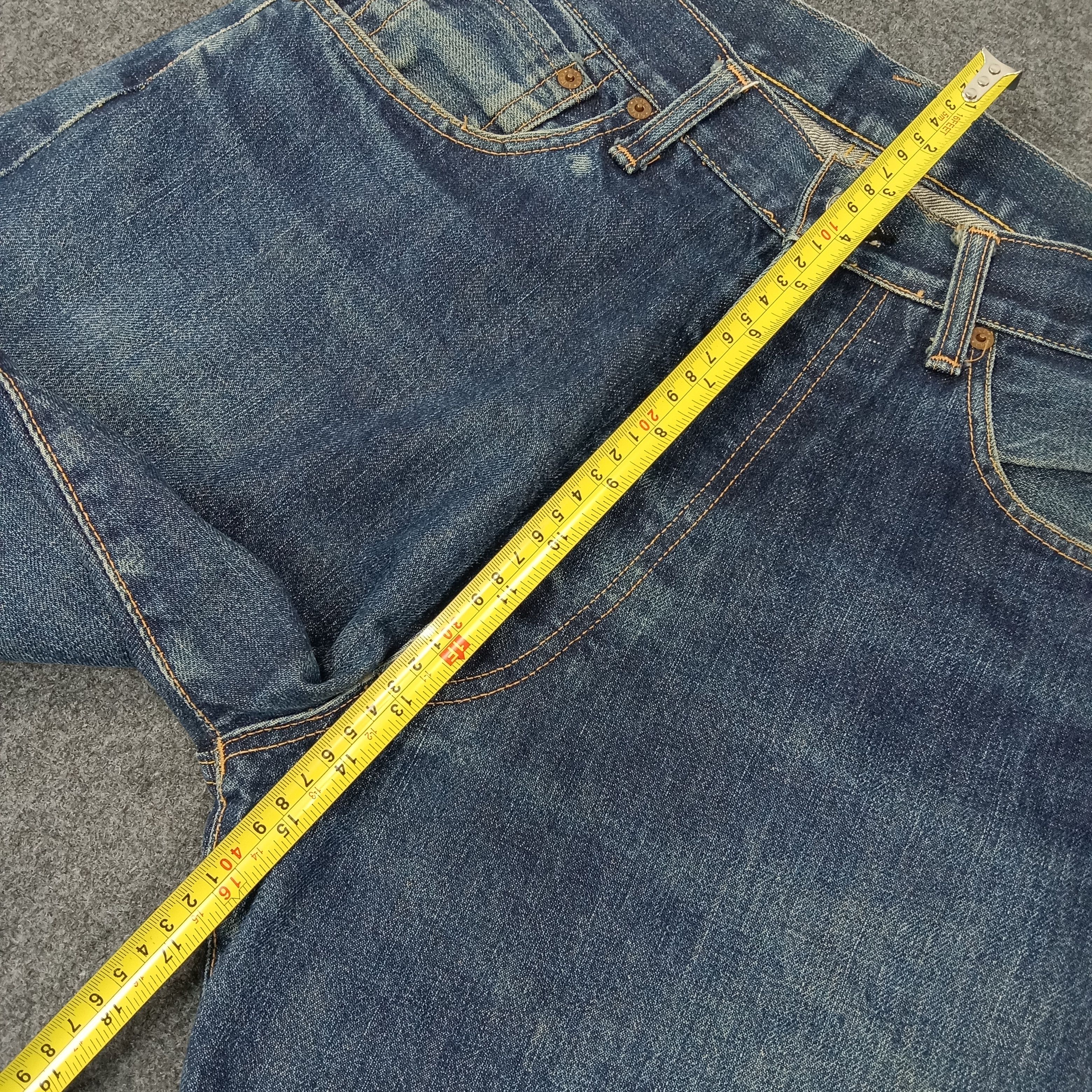 Japanese Brand Evis Japanese Brand Daicock Custom Art Denim Jeans C244N22 Size US 30 / EU 46 - 11 Thumbnail