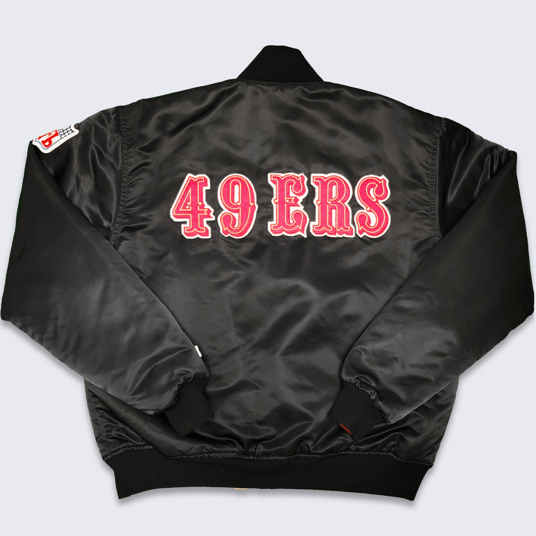 NFL × Starter × Vintage San Francisco 49ers 80s Starter Reversible Bomber Jacket Size US XL / EU 56 / 4 - 2 Thumbnail
